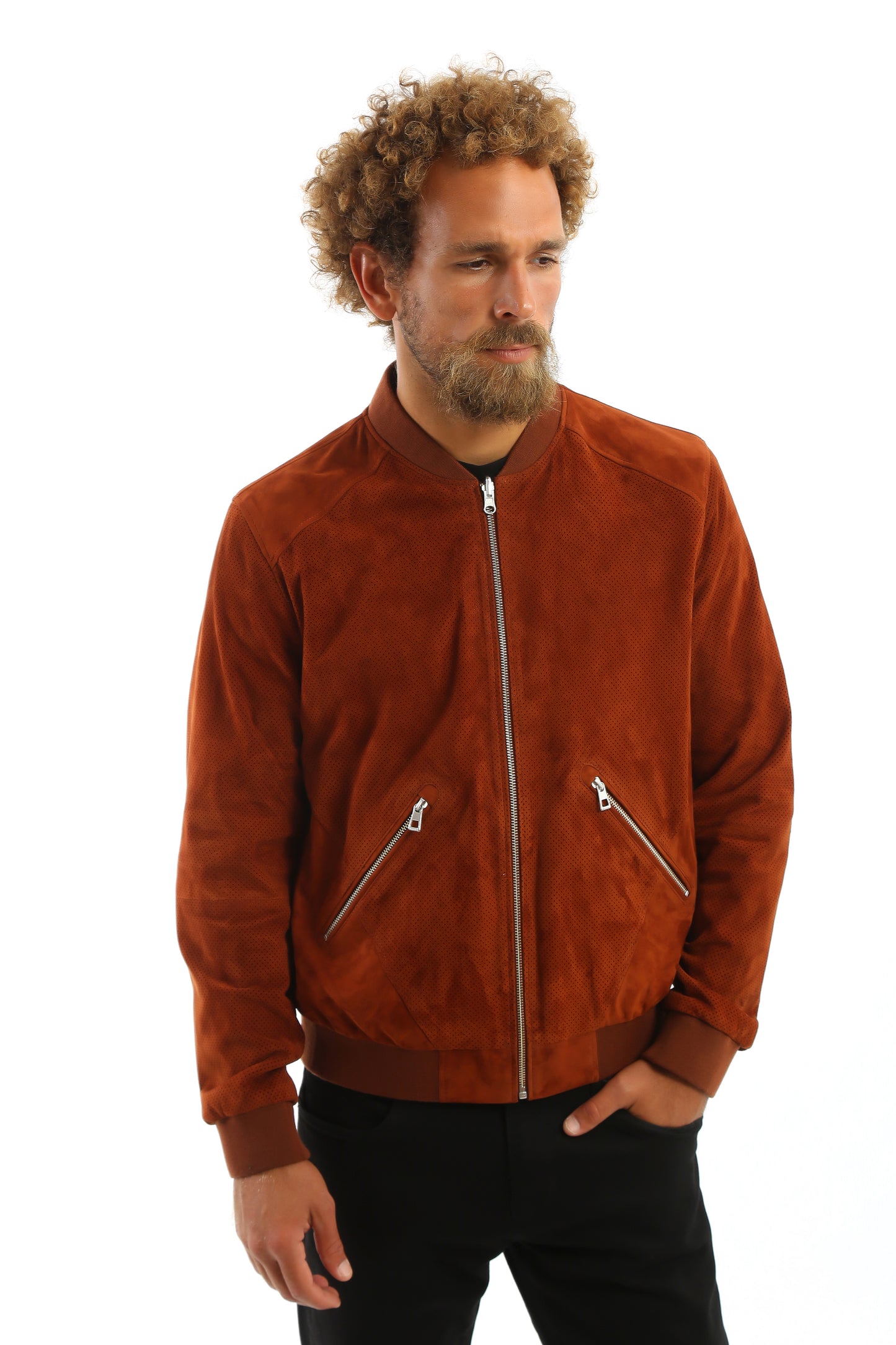 Valiant Dual Reversible Suede Jacket