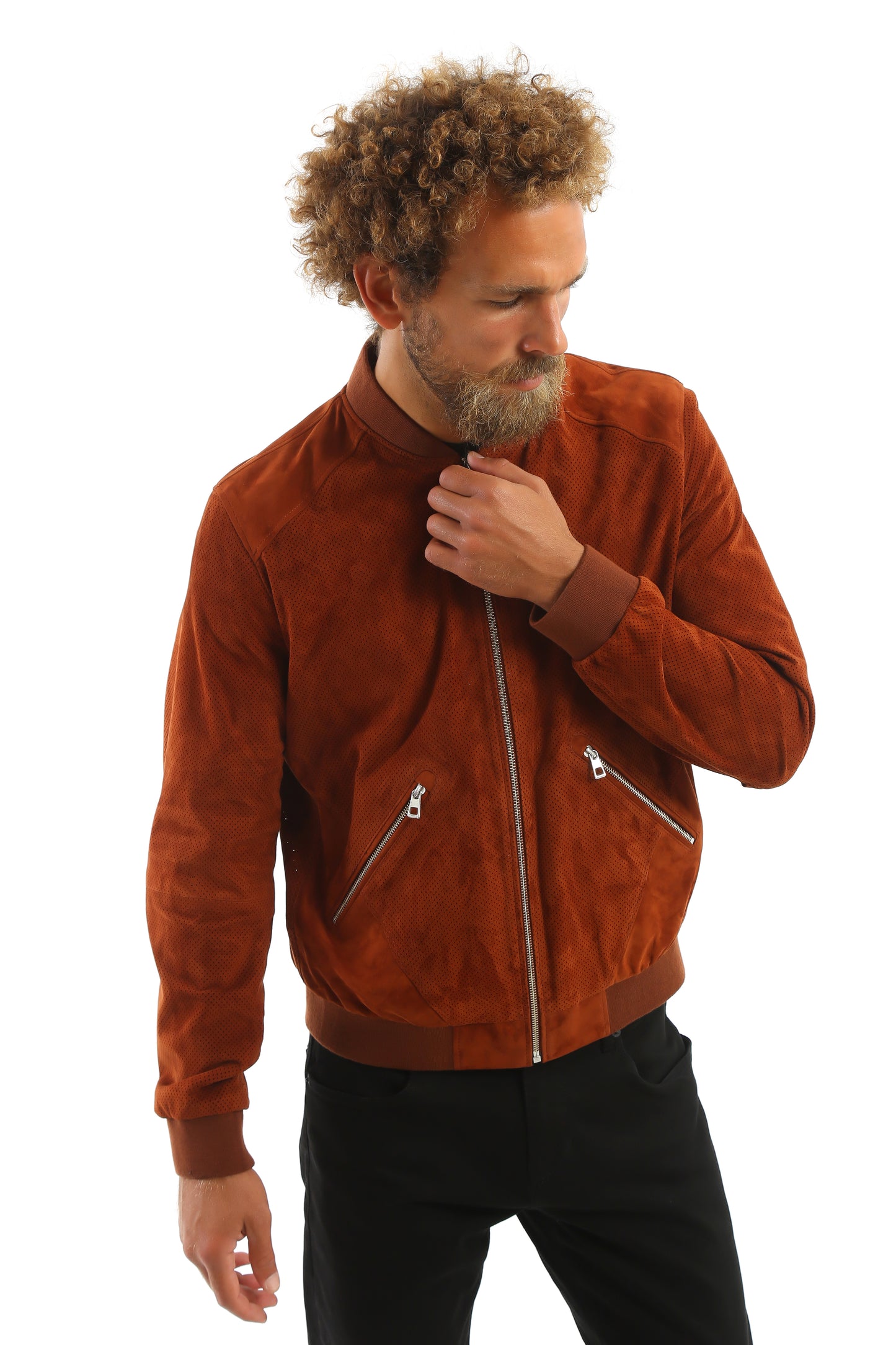 Valiant Dual Reversible Suede Jacket