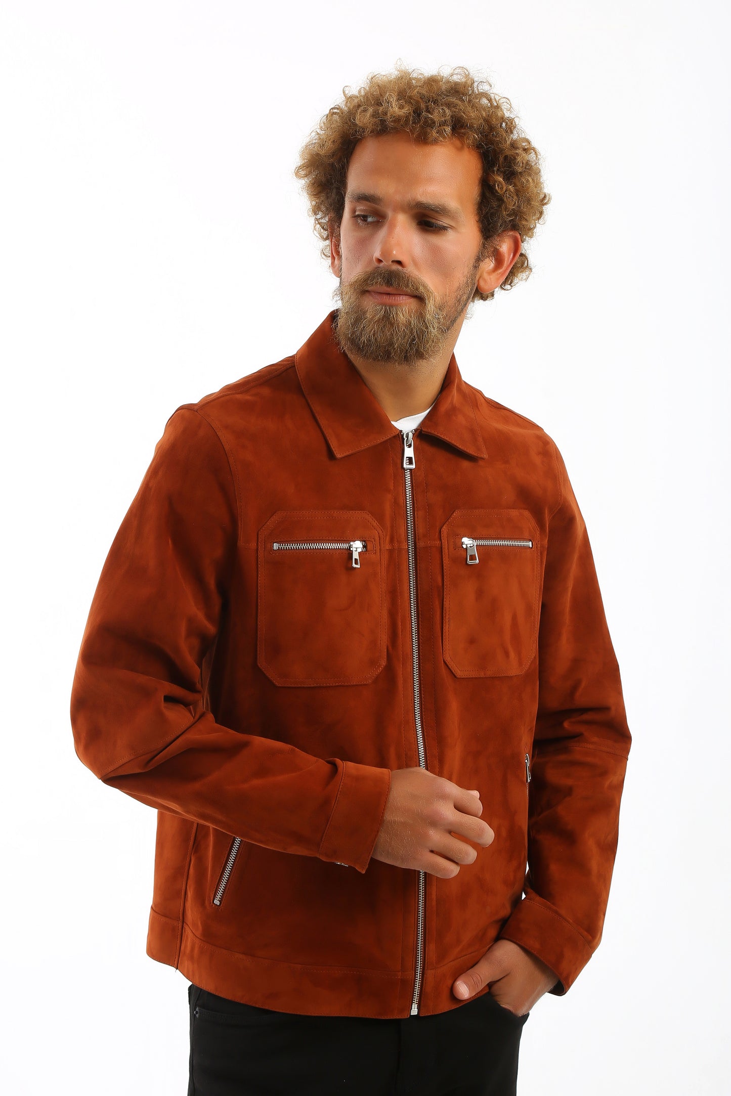 Horizon Lambskin Leather Jacket