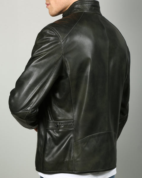 Maxence Men Leather Jacket