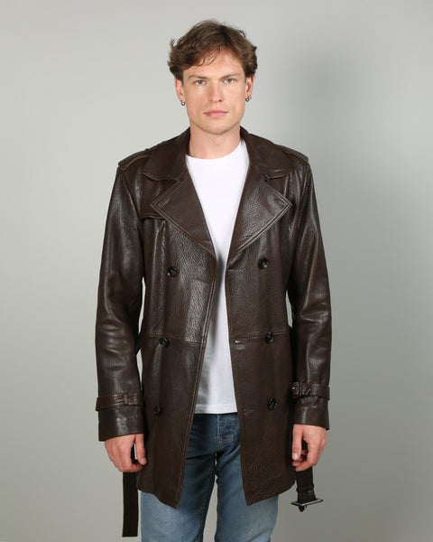 Fenno Men Leather Jacket