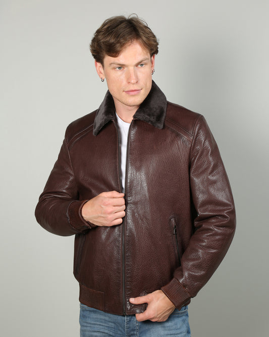 Taneli Lambskin Leather Jacket