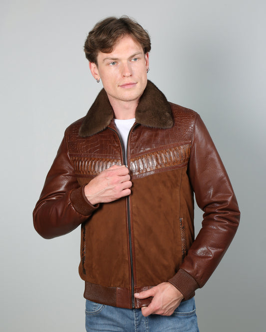 Tarvo Suede Leather Jacket