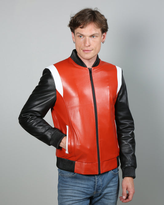 Kenzo Lambskin Leather Jacket