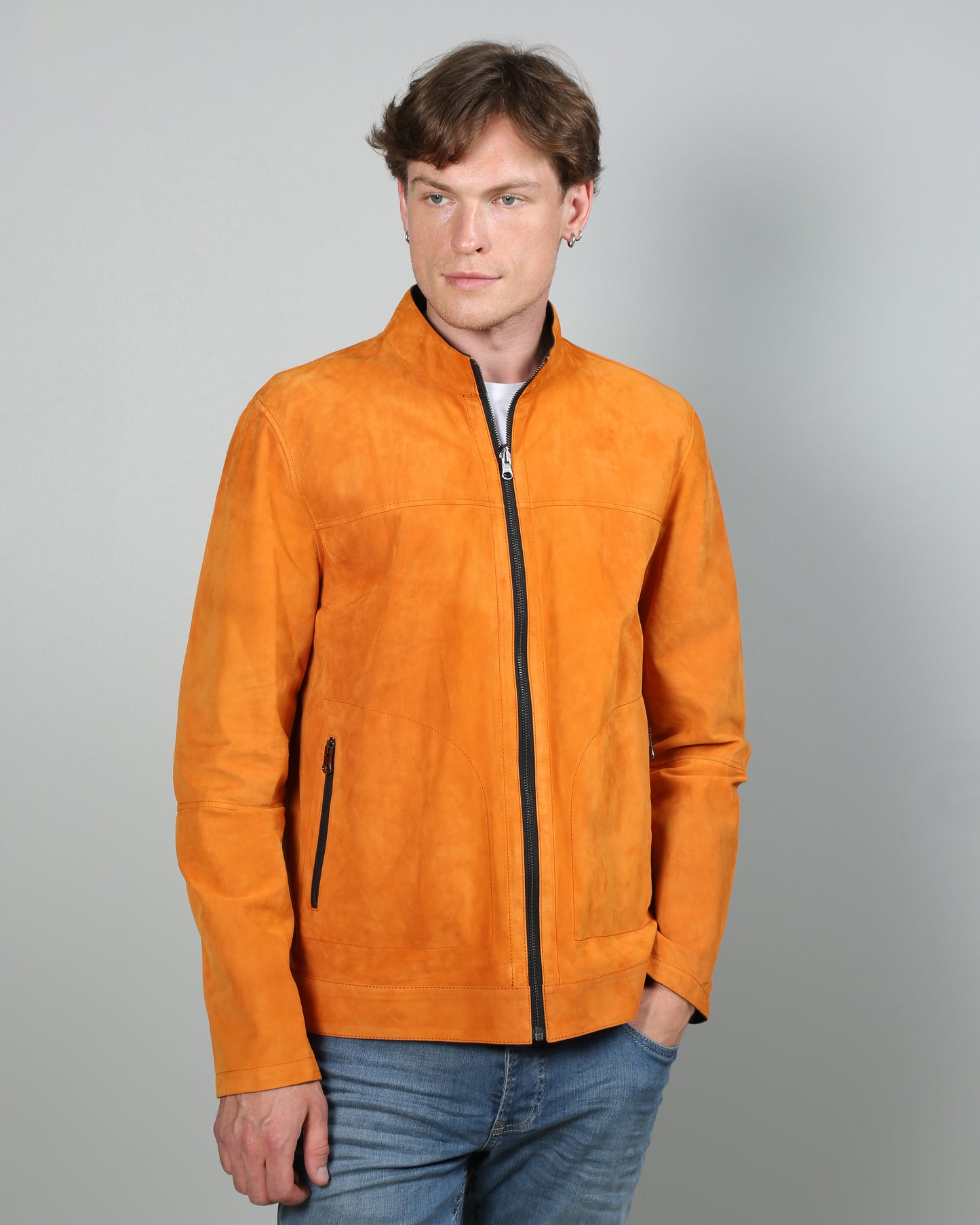 Rasmus Reversible Suede Leather Jacket