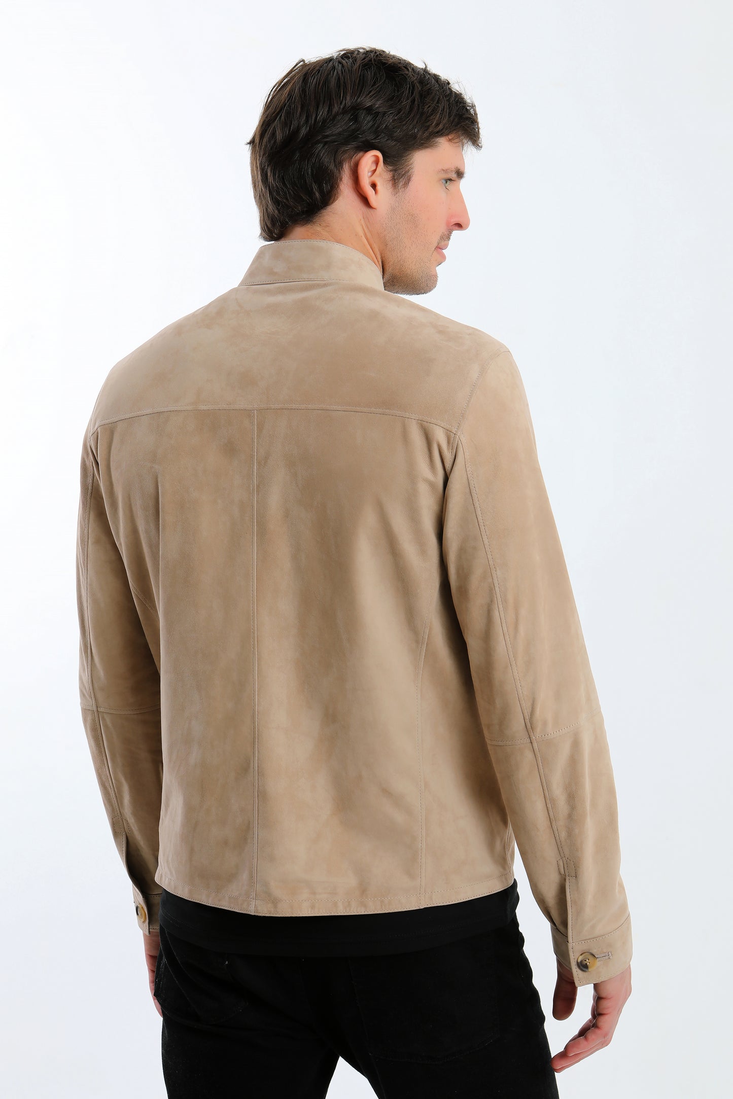 Reversible Suede Leather Jacket