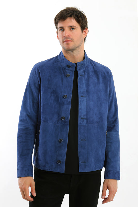 Reversible Suede Leather Jacket