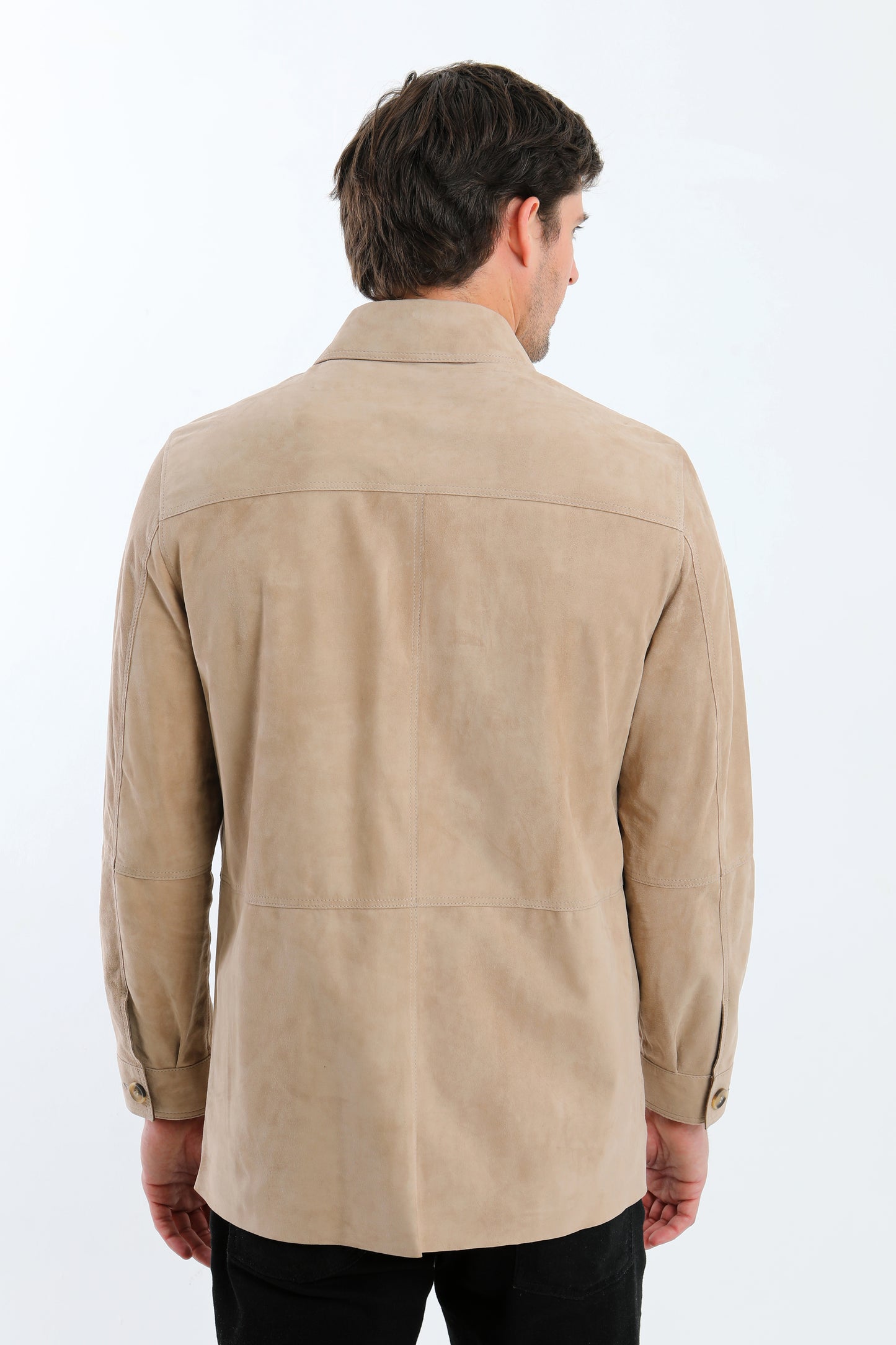 Reversible Suede Leather Jacket