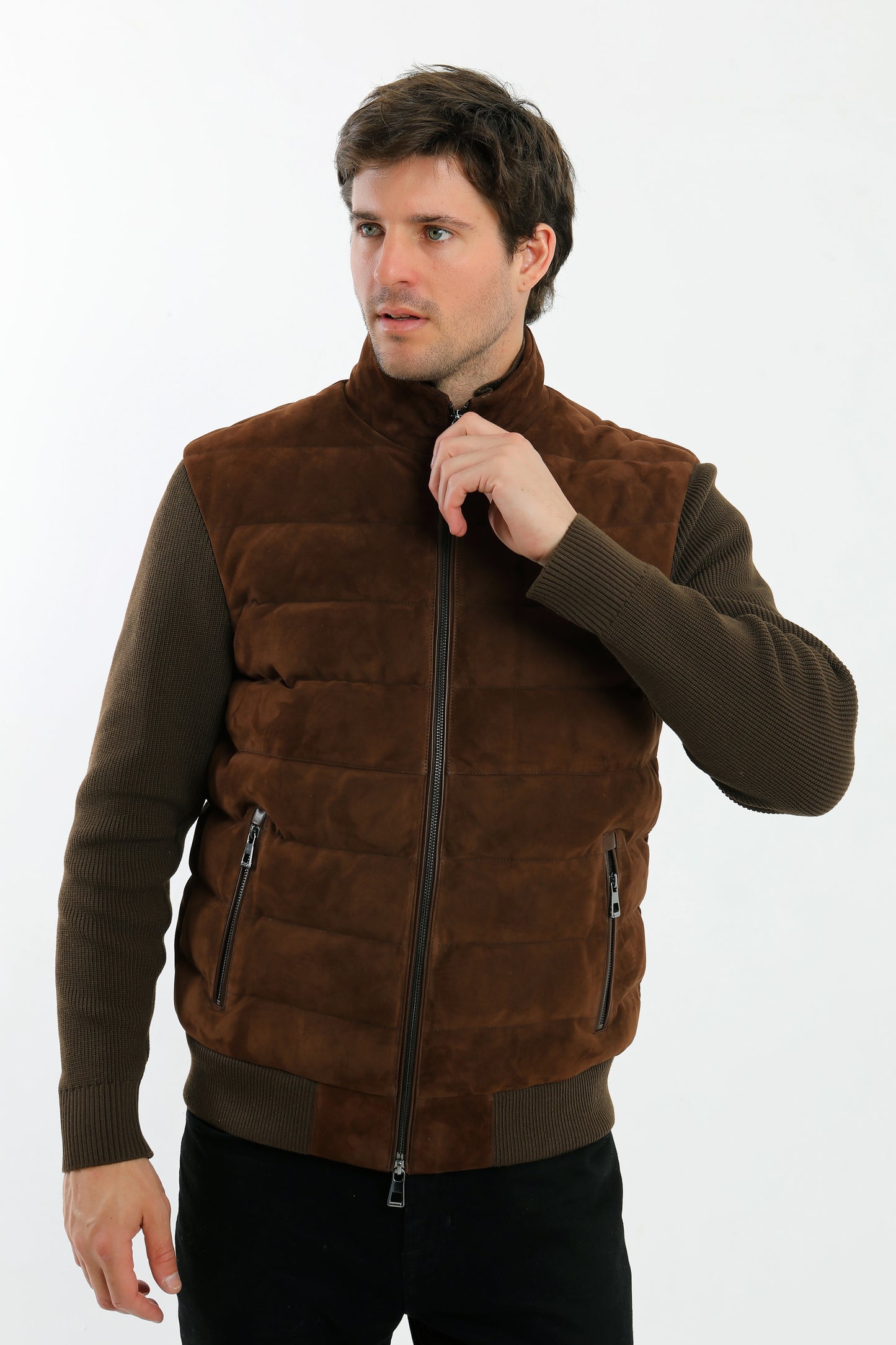 Suede Leather Jacket
