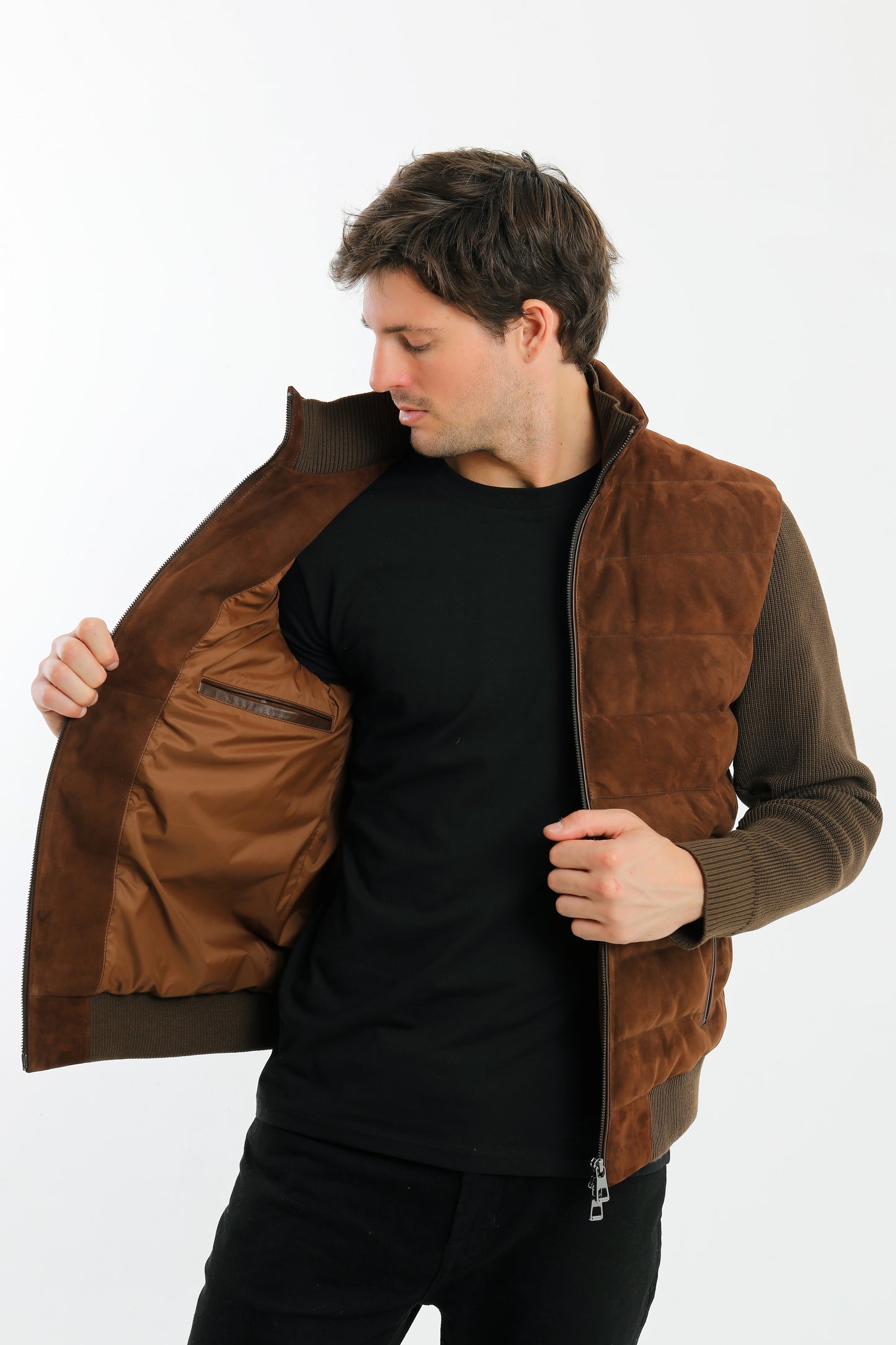 Suede Leather Jacket