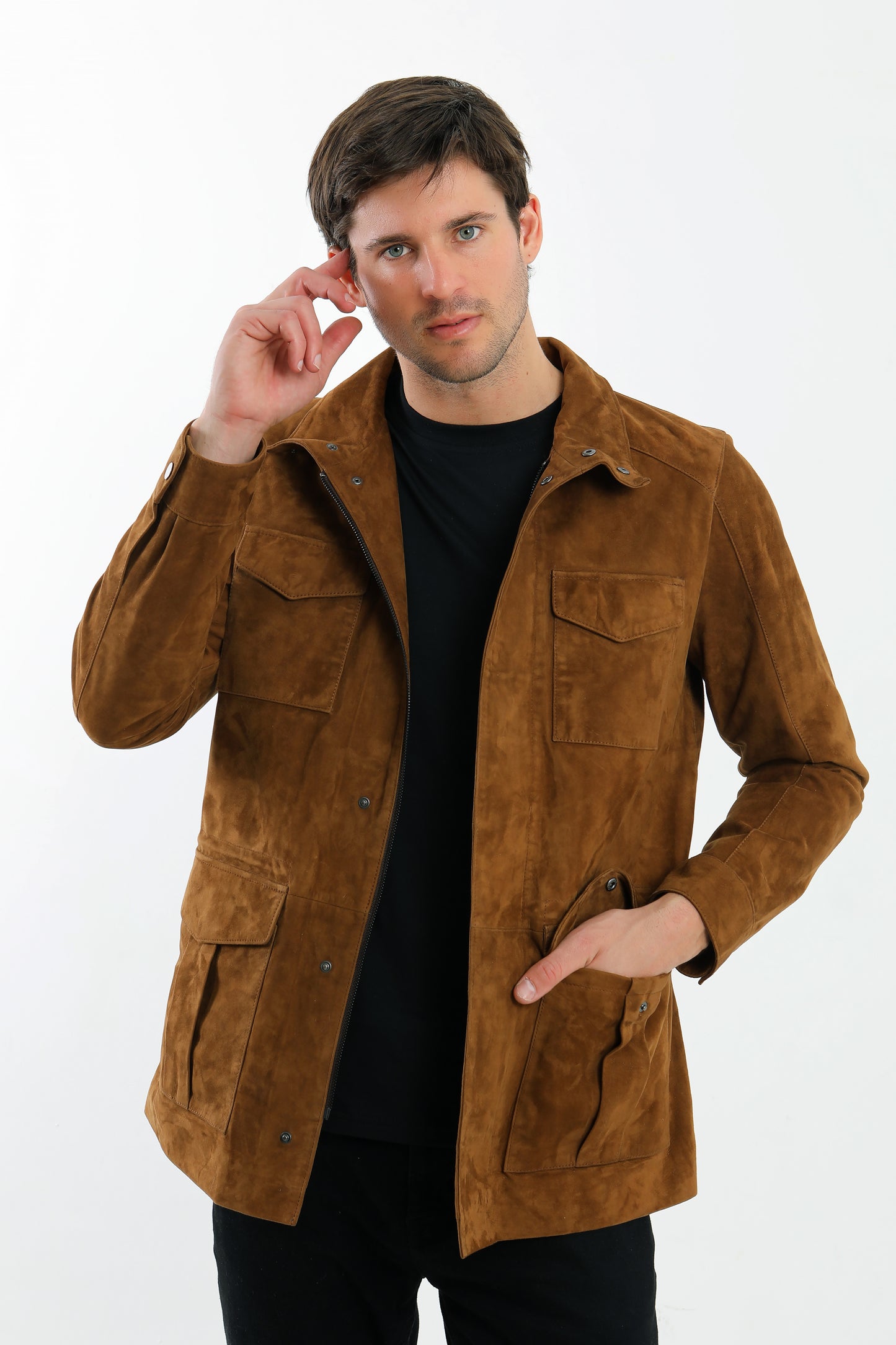 Suede Leather Jacket