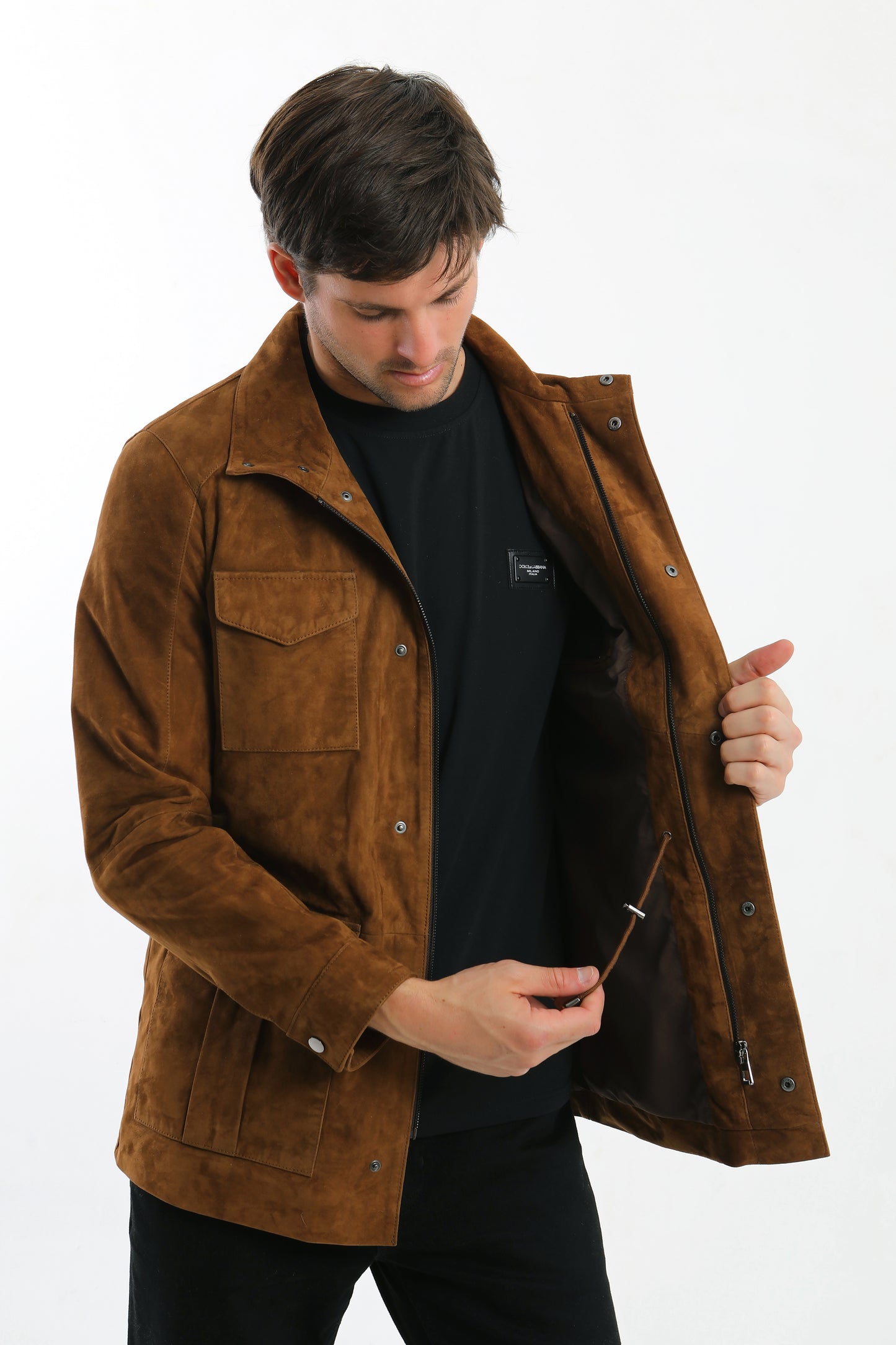 Suede Leather Jacket