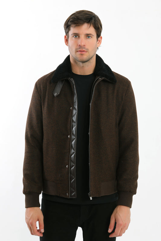 Brown Wool Jacket