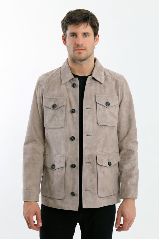 Suede Leather Jacket