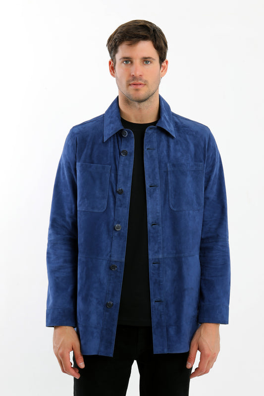 Reversible Suede Leather Jacket