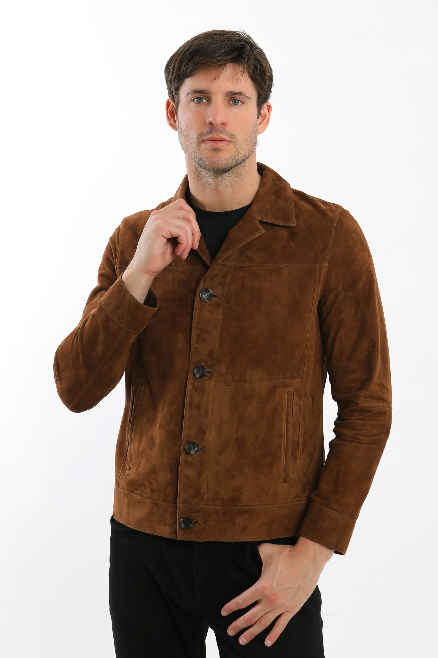 Suede Leather Jacket