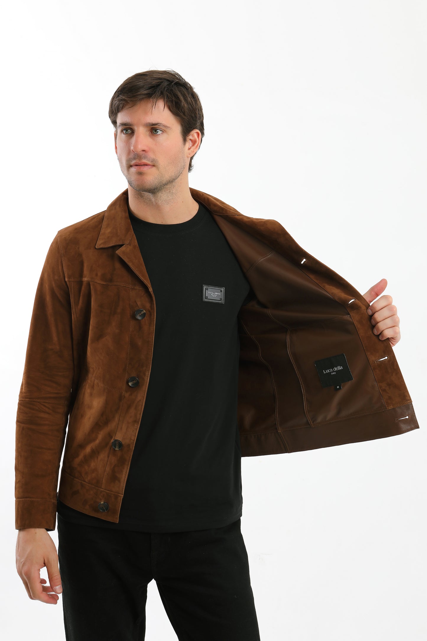 Suede Leather Jacket