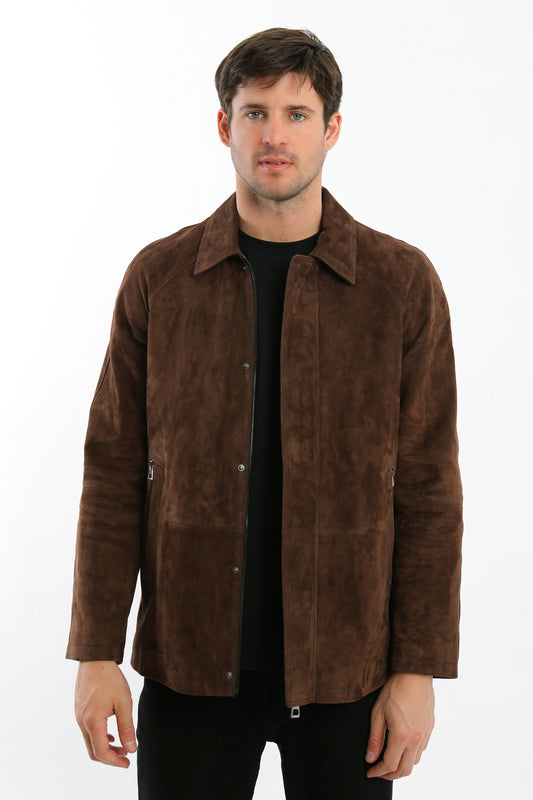 Suede Leather Jacket