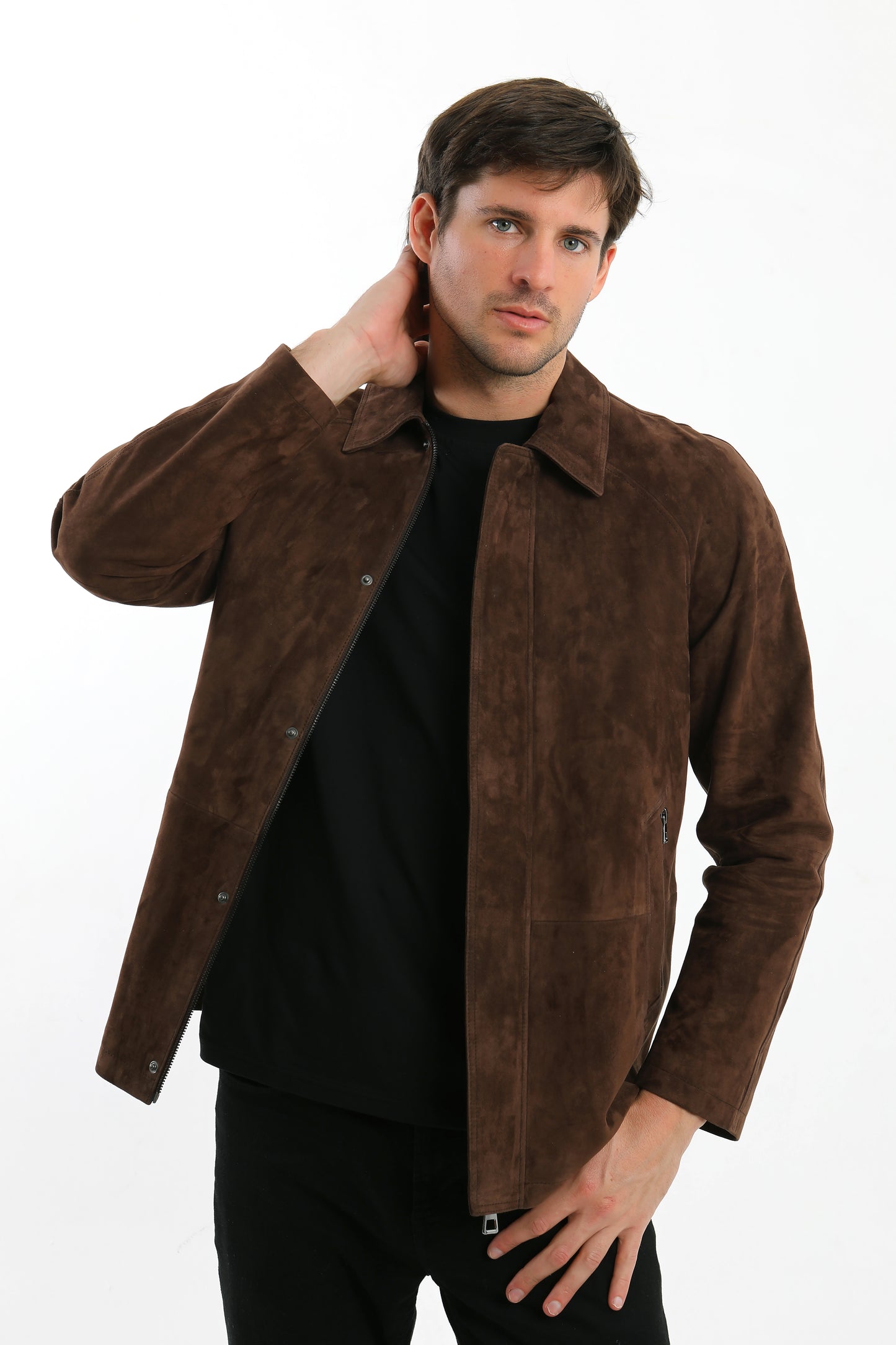 Suede Leather Jacket