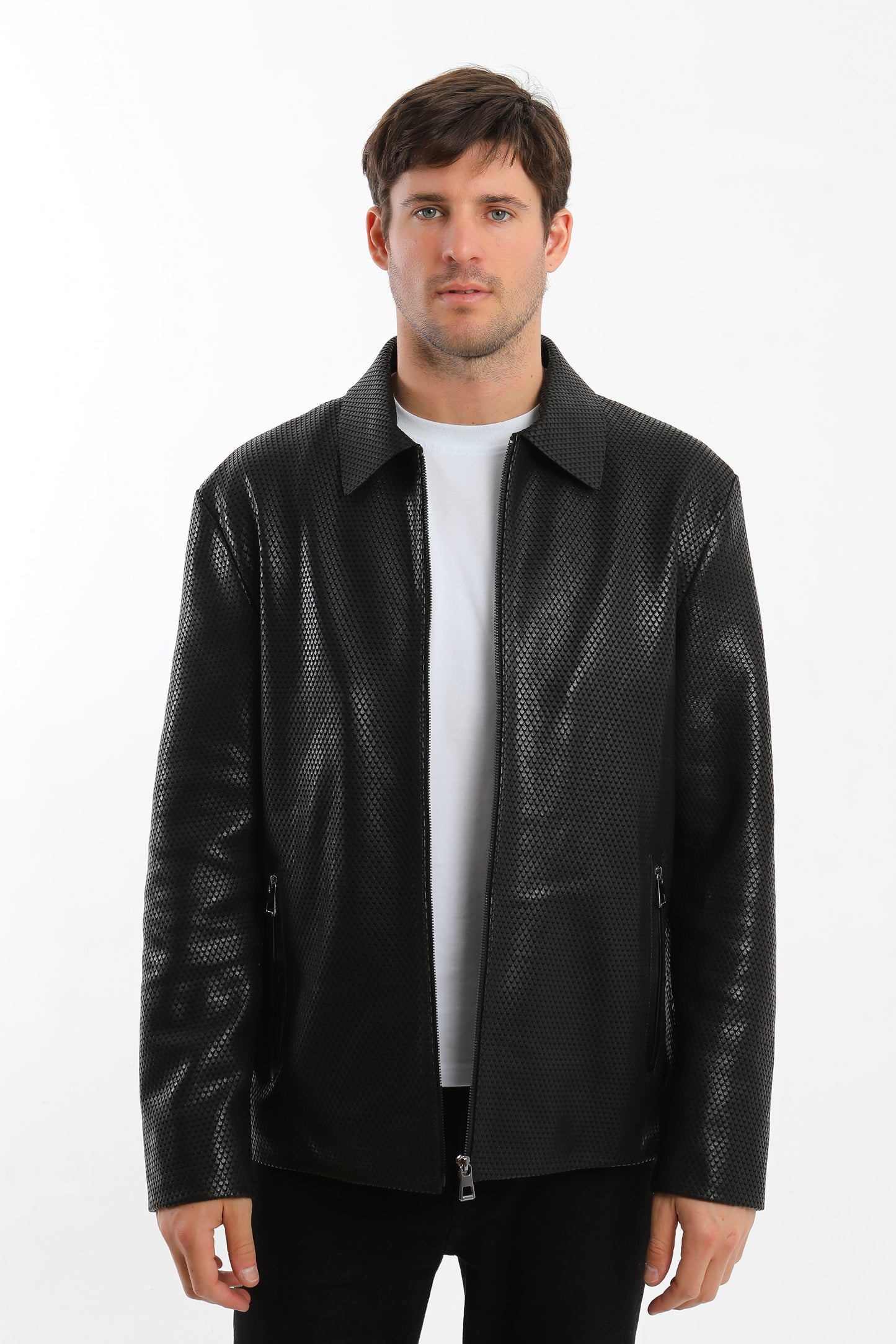 Black Lambskin Leather Jacket