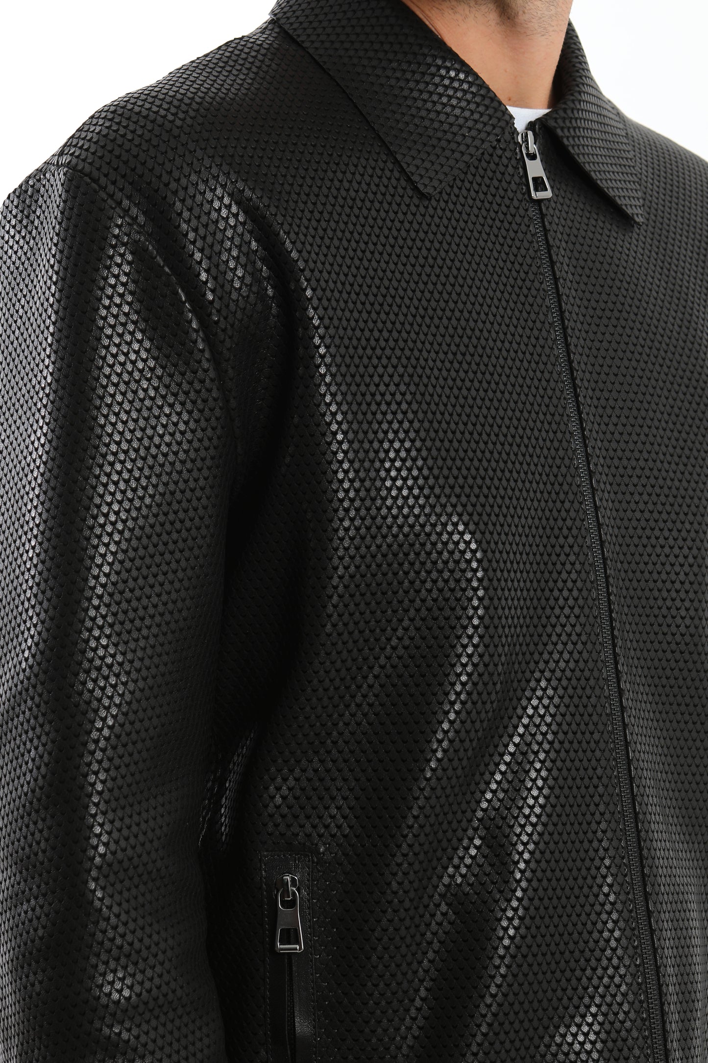 Black Lambskin Leather Jacket