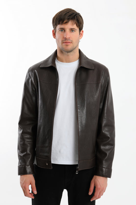 Brown Leather Jacket