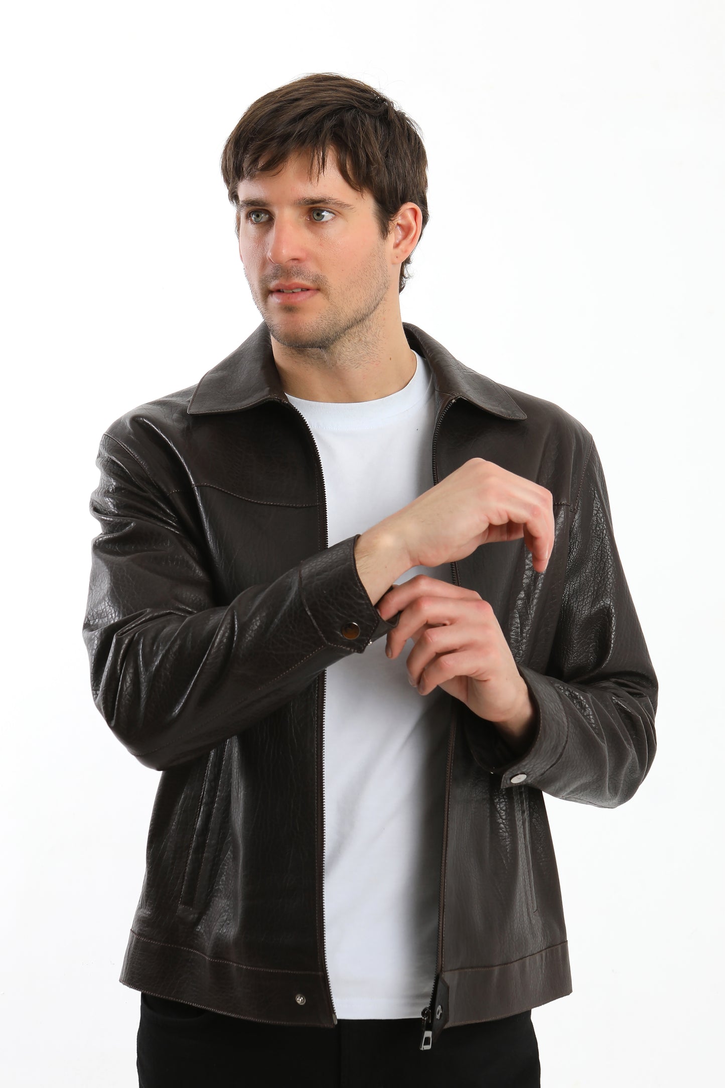 Brown Leather Jacket