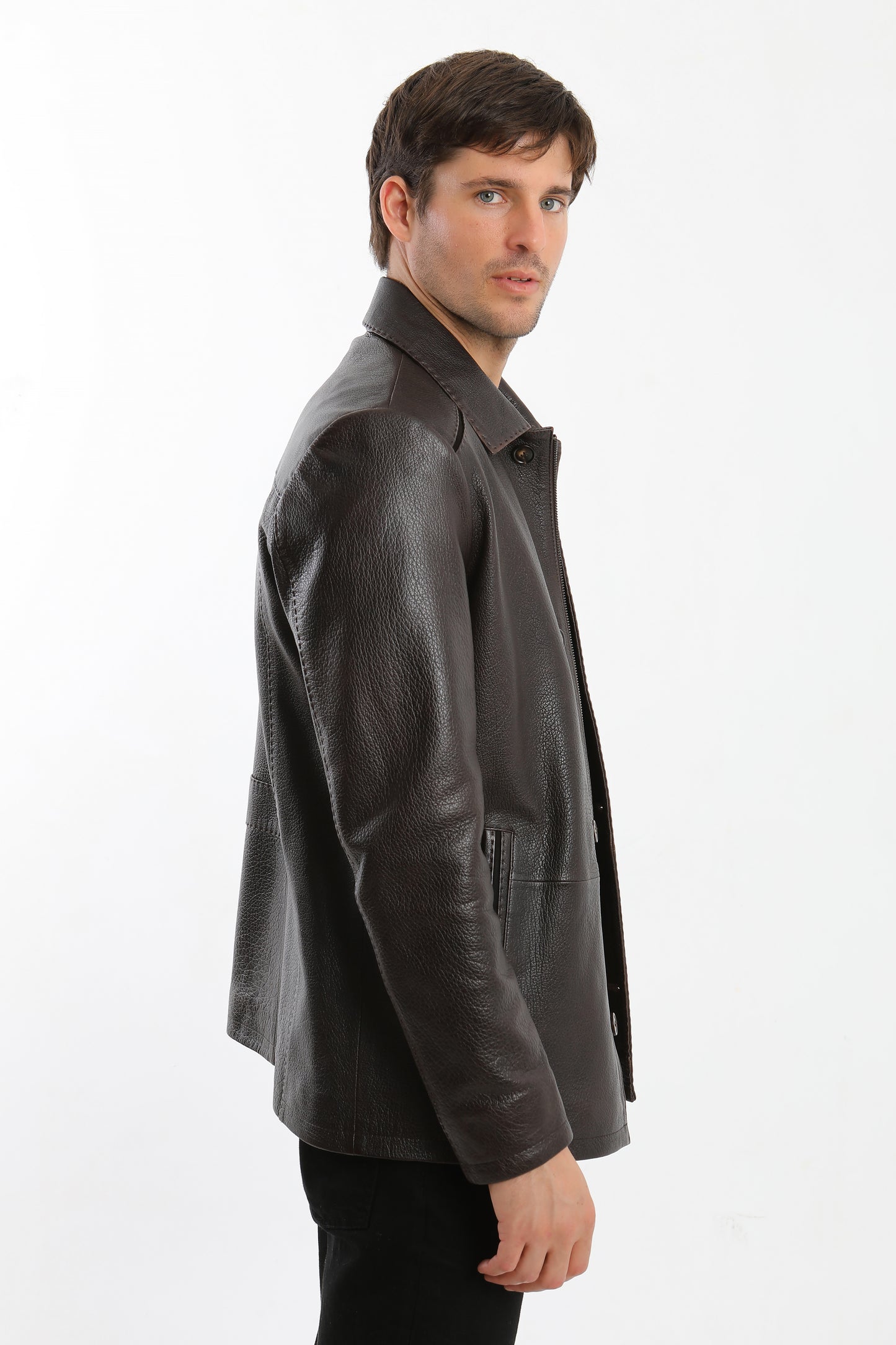 Brown Leather Jacket