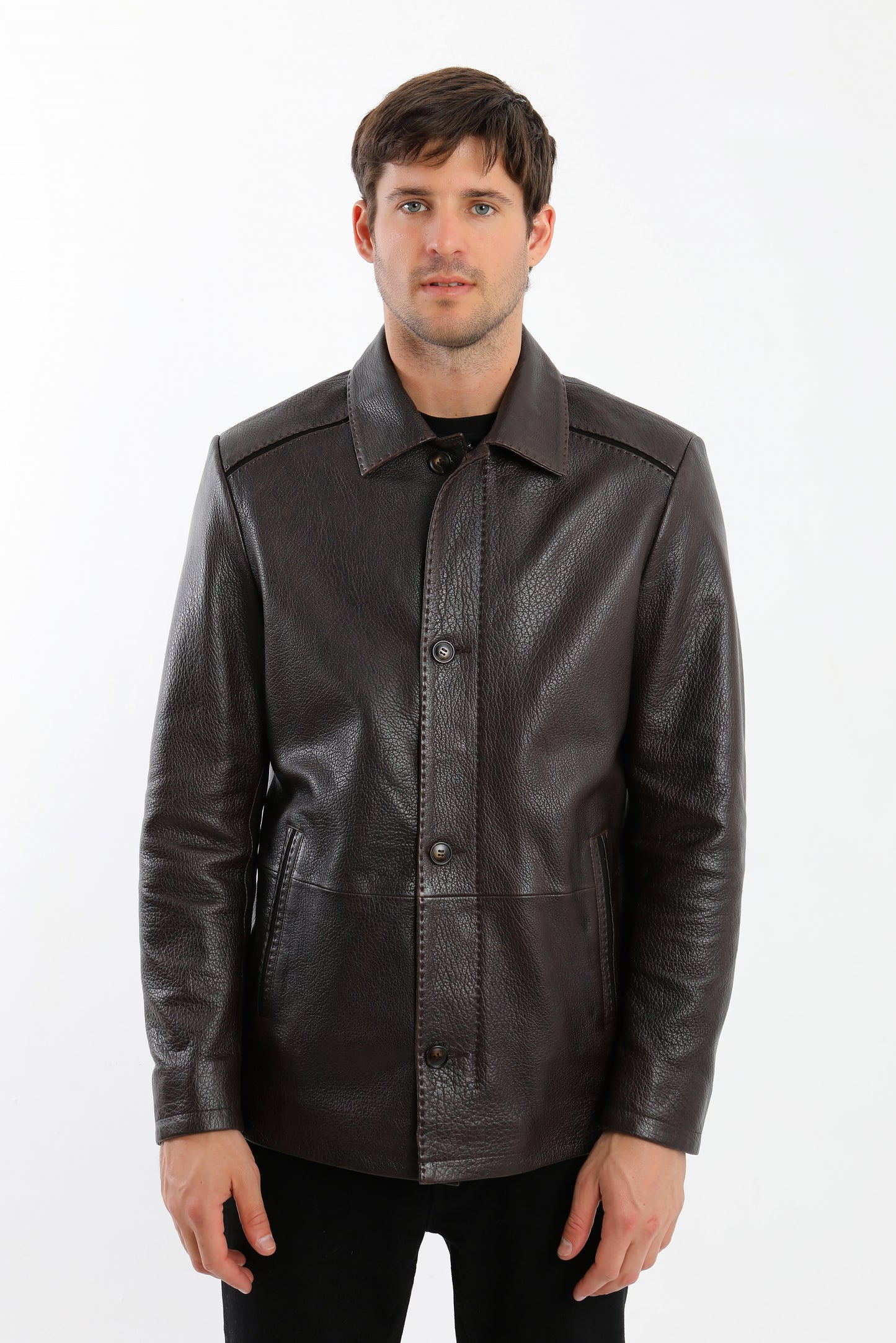 Brown Leather Jacket