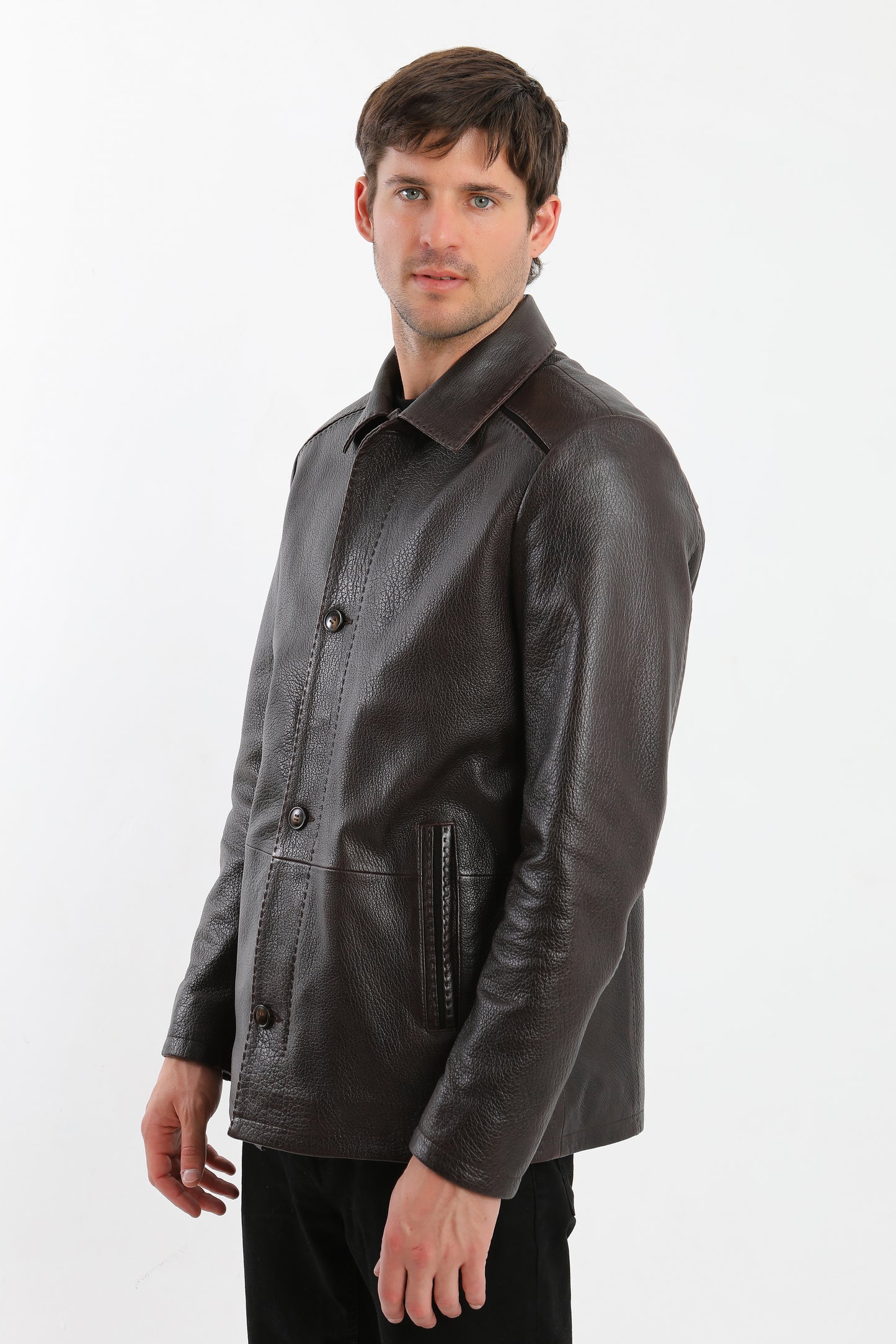 Brown Leather Jacket