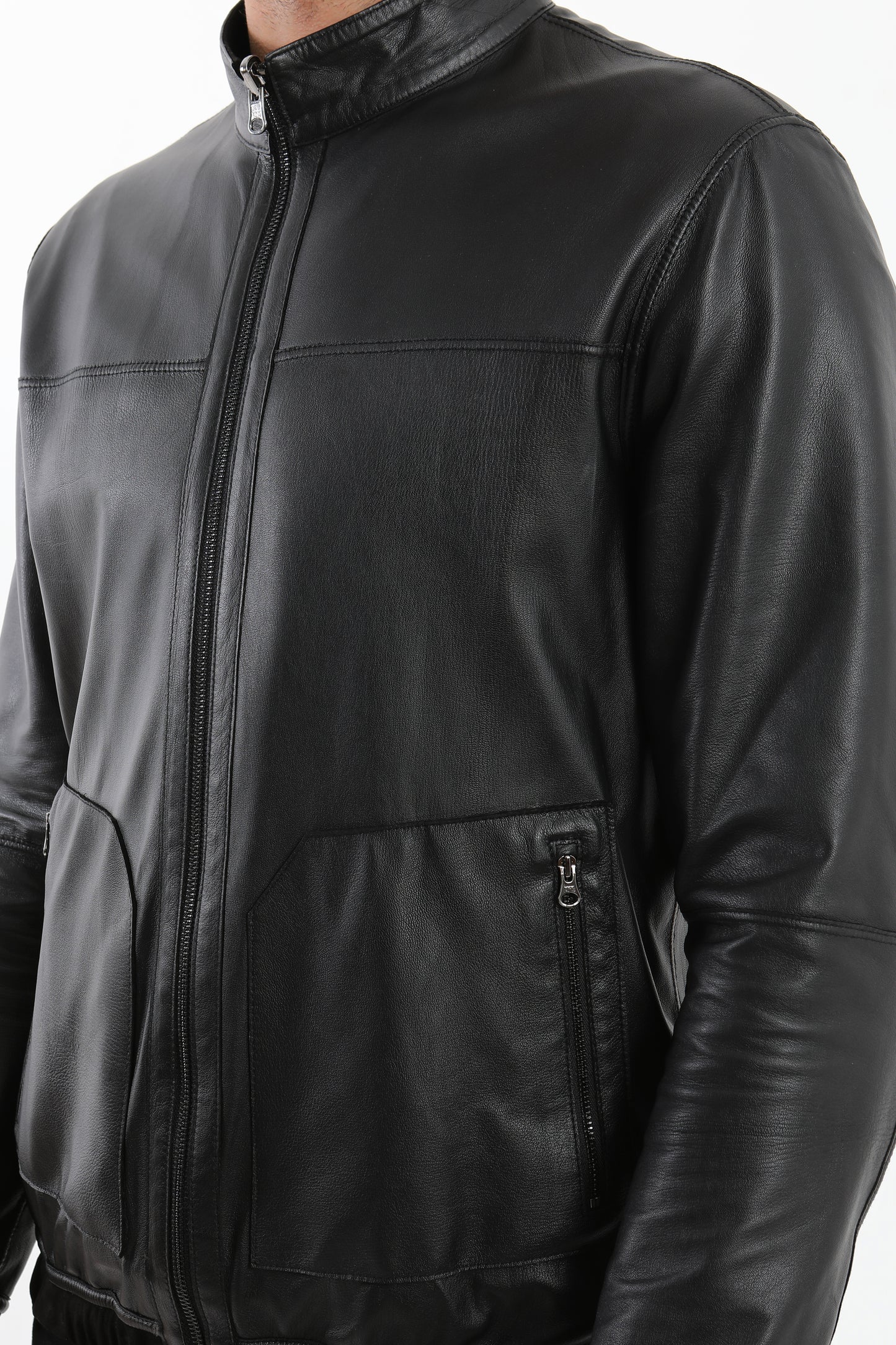 Reversible Suede Bomber Jacket