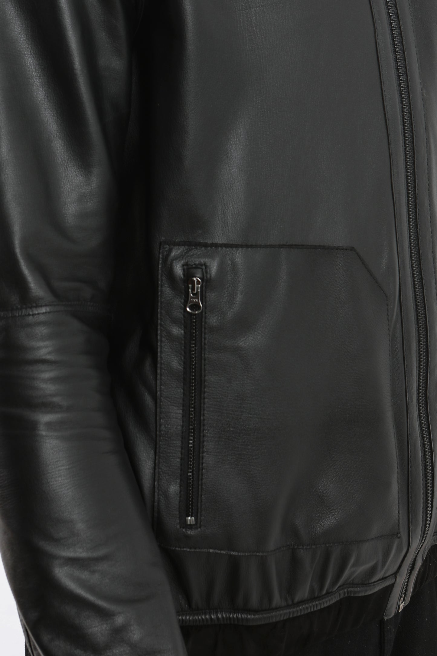 Reversible Suede Bomber Jacket
