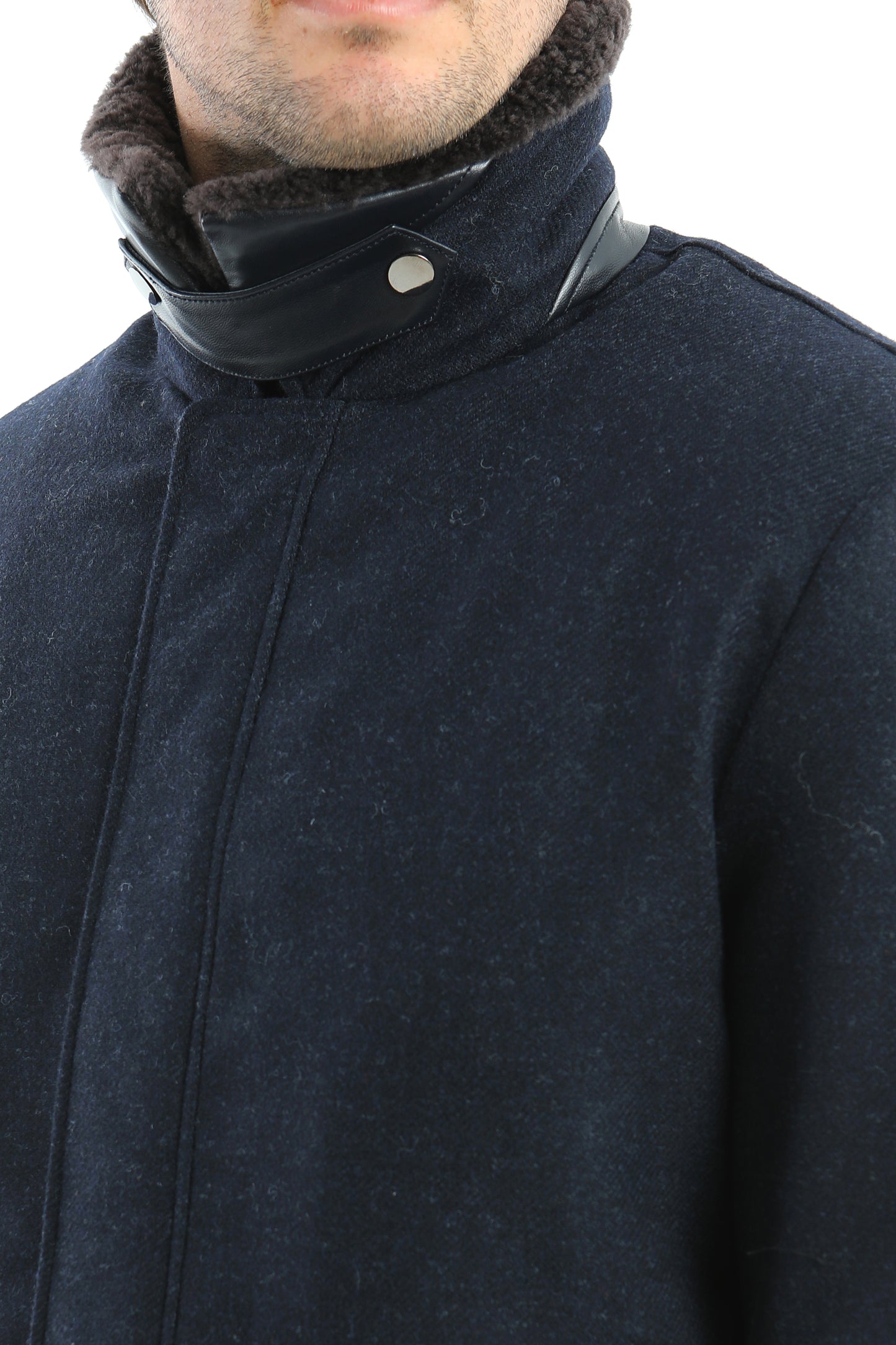 Navy Wool Jacket