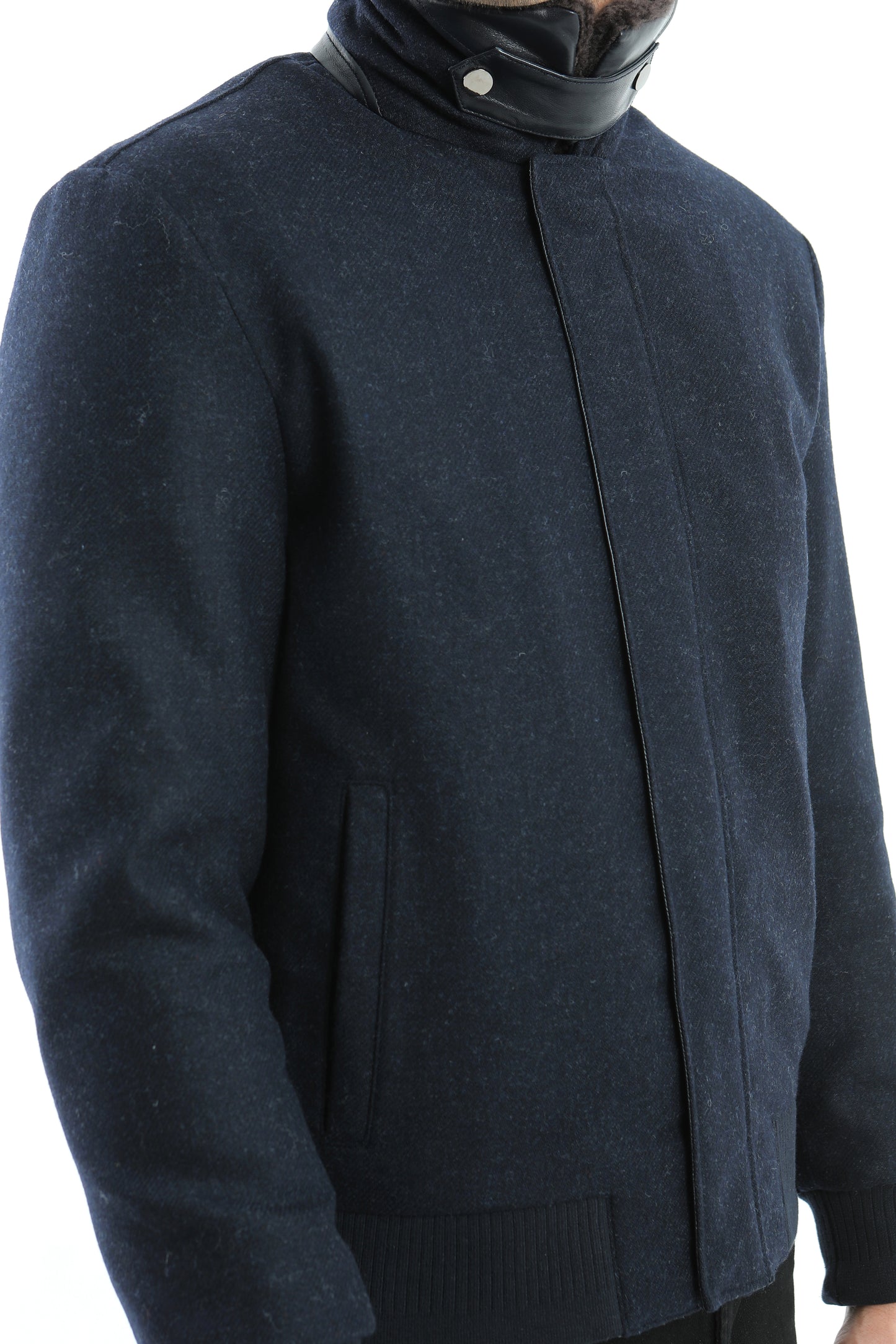 Navy Wool Jacket