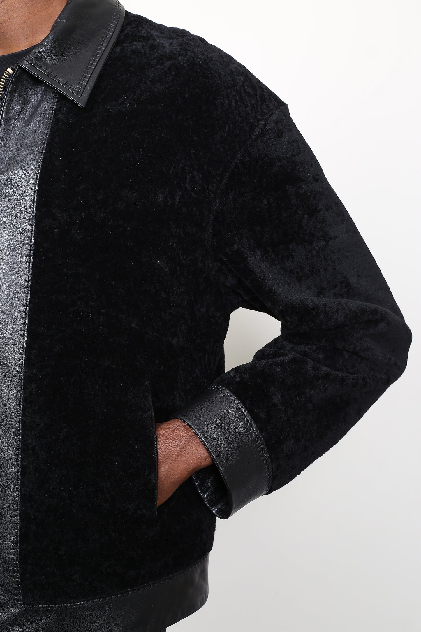 Midnight Stealth Persian Lambskin Jacket