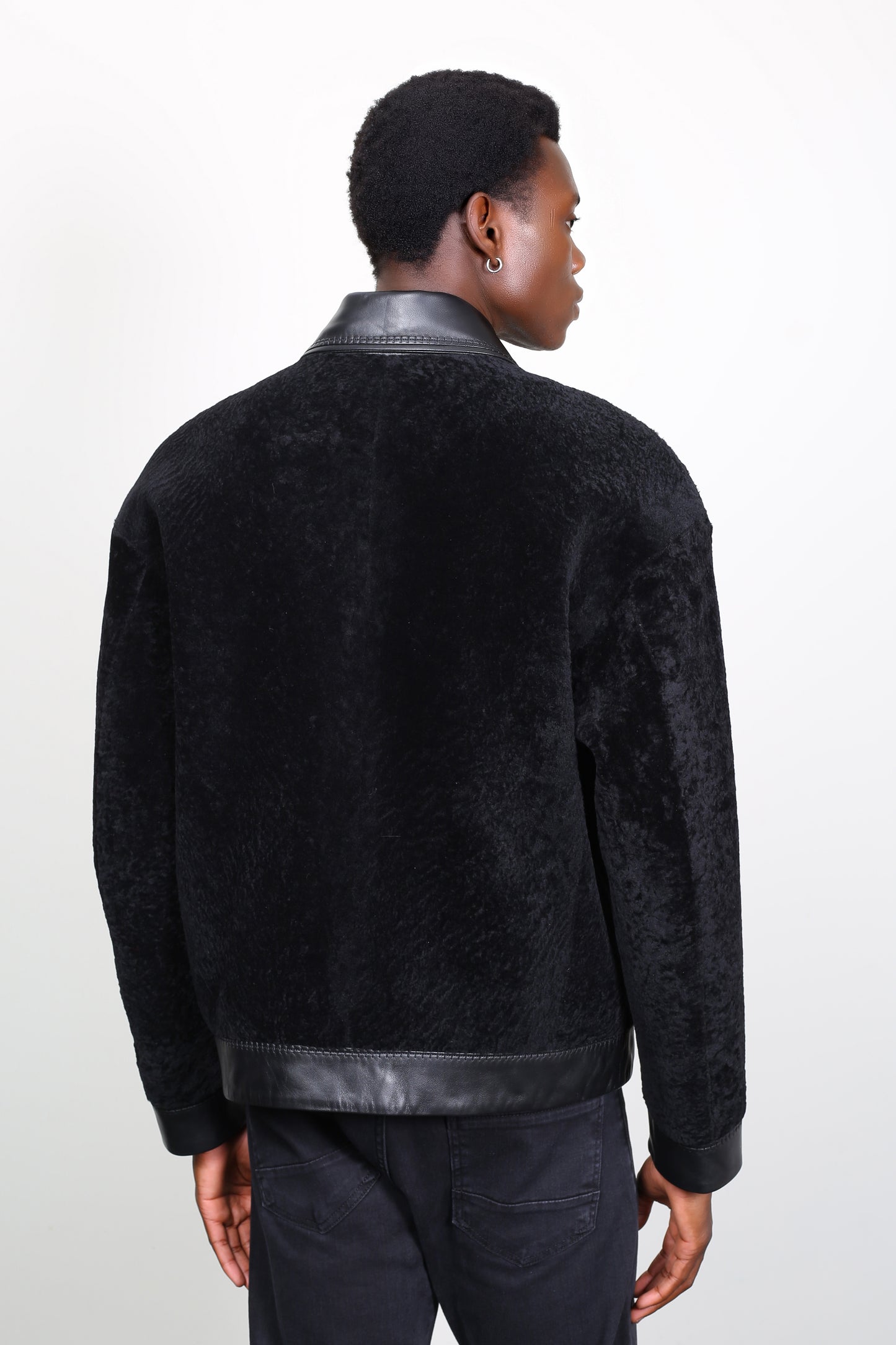 Midnight Stealth Persian Lambskin Jacket