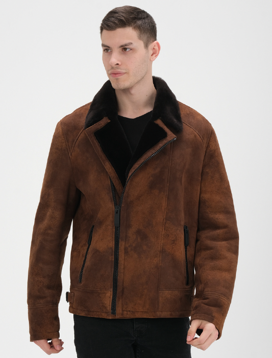 Cole Sheepskin Shearling Coat