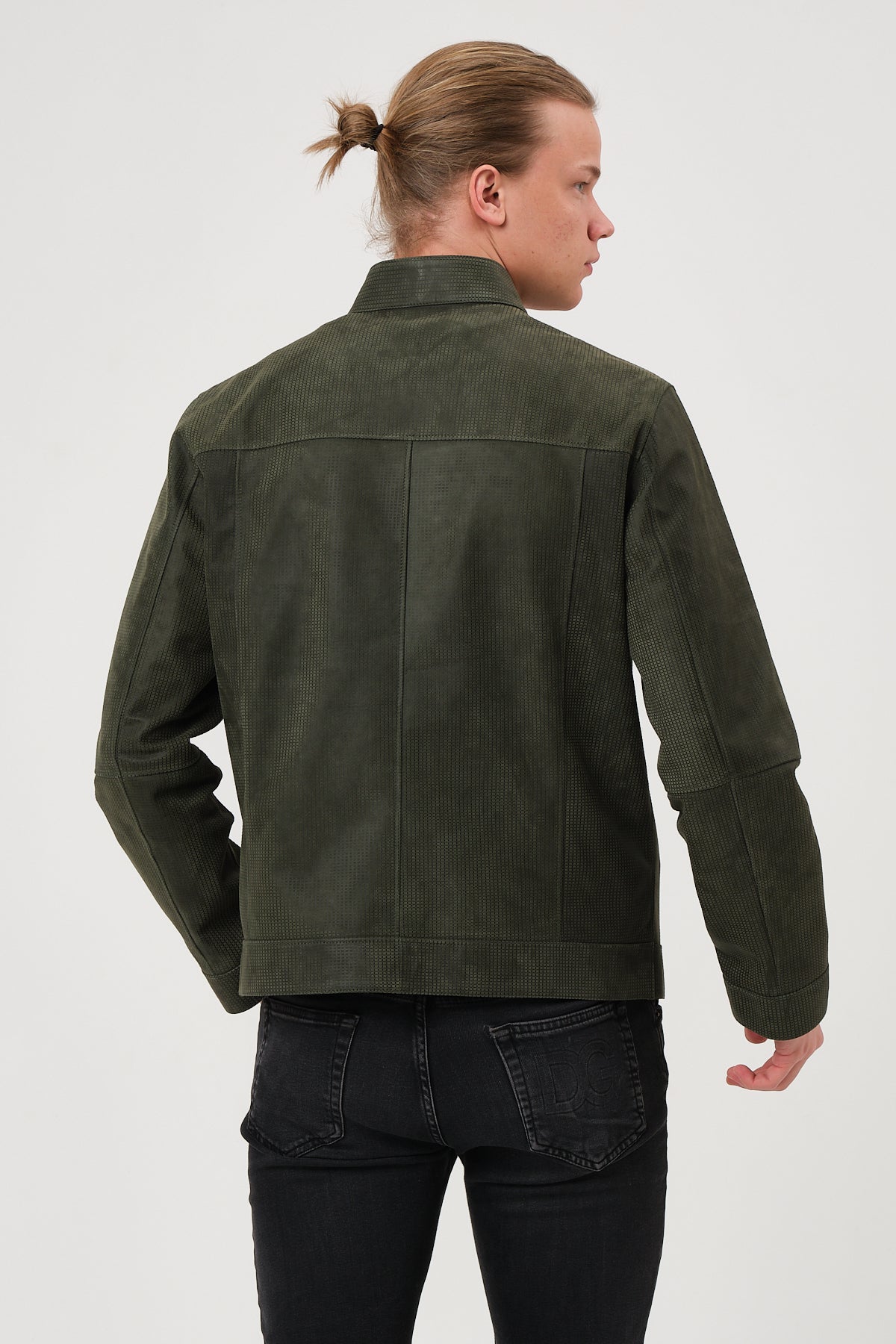 Leonardo Reversible Suede Leather Jacket