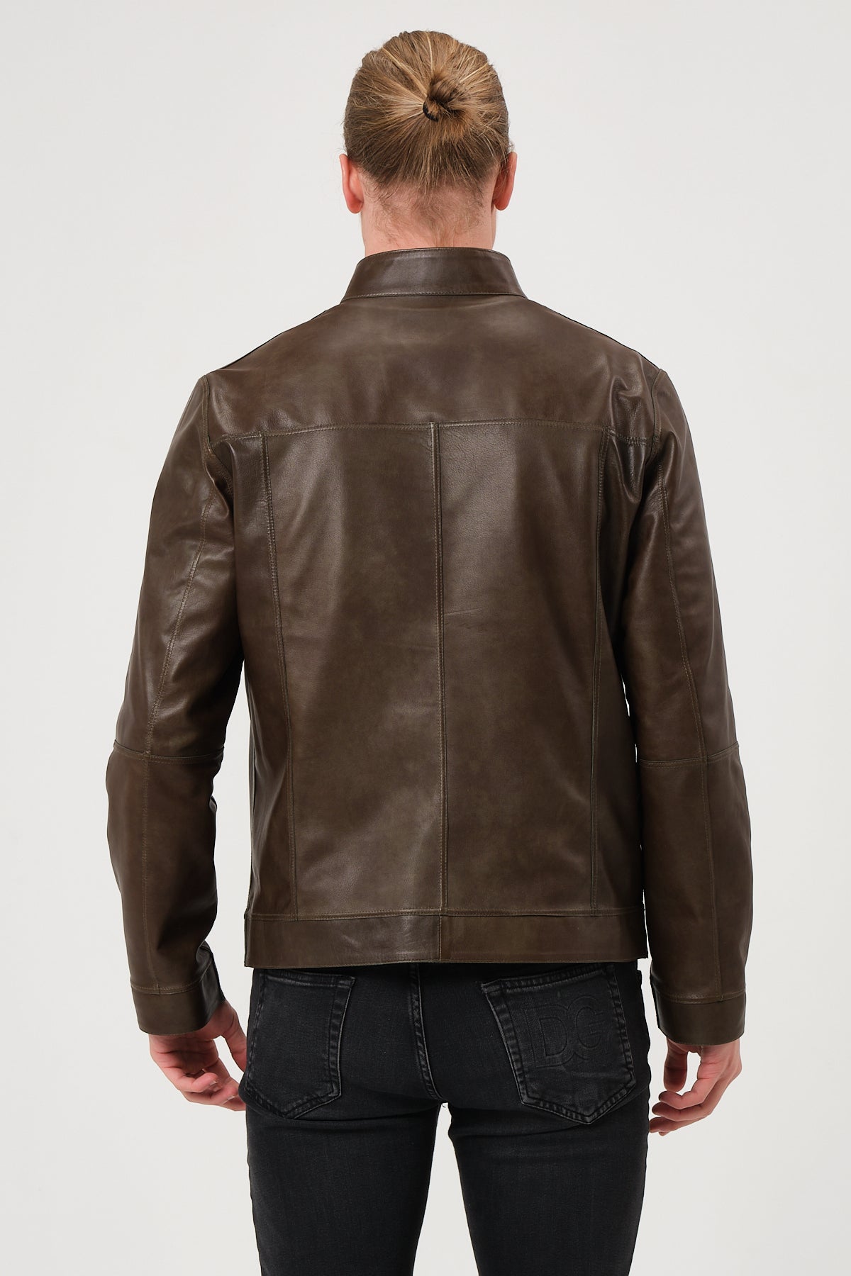 Leonardo Reversible Suede Leather Jacket