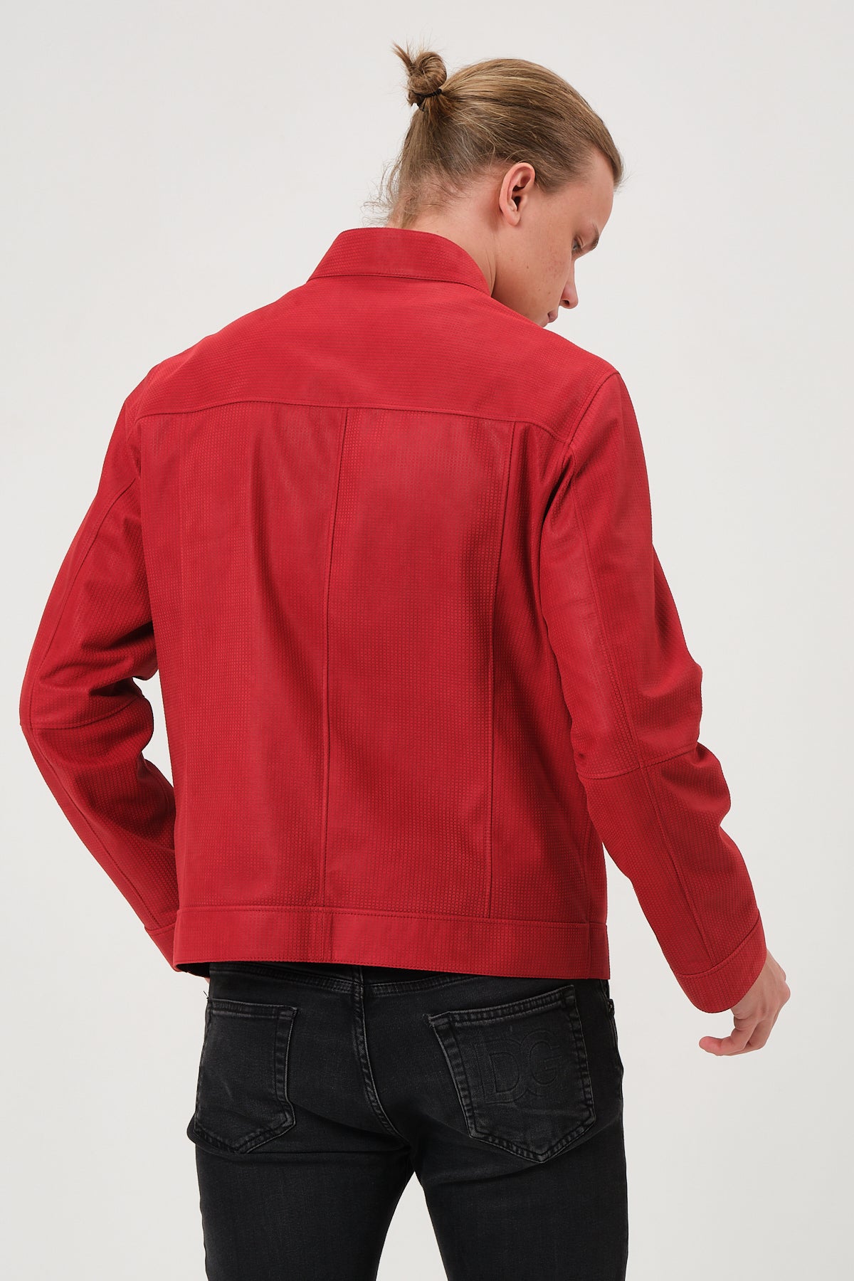 Leonardo Reversible Suede Leather Jacket