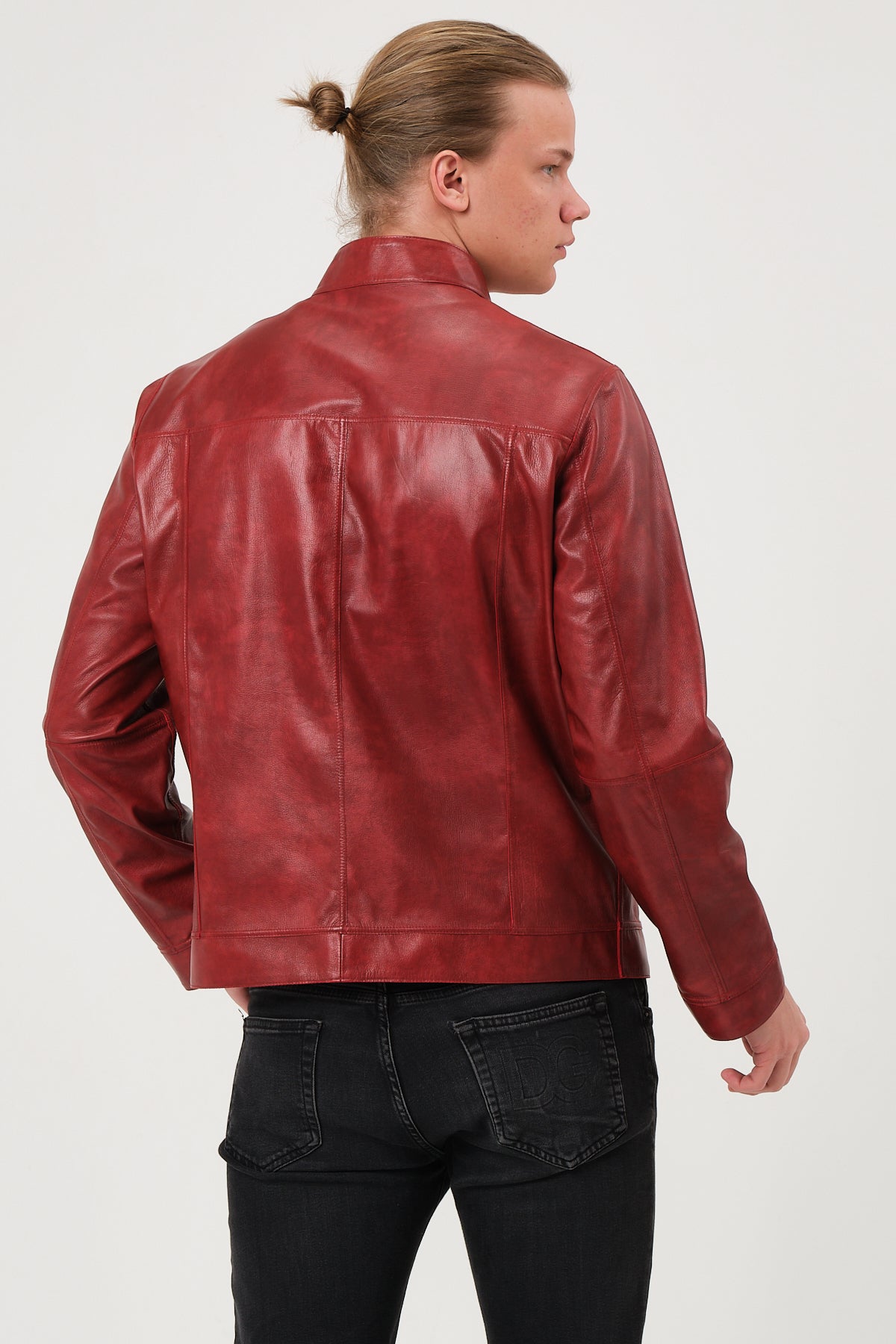 Leonardo Reversible Suede Leather Jacket
