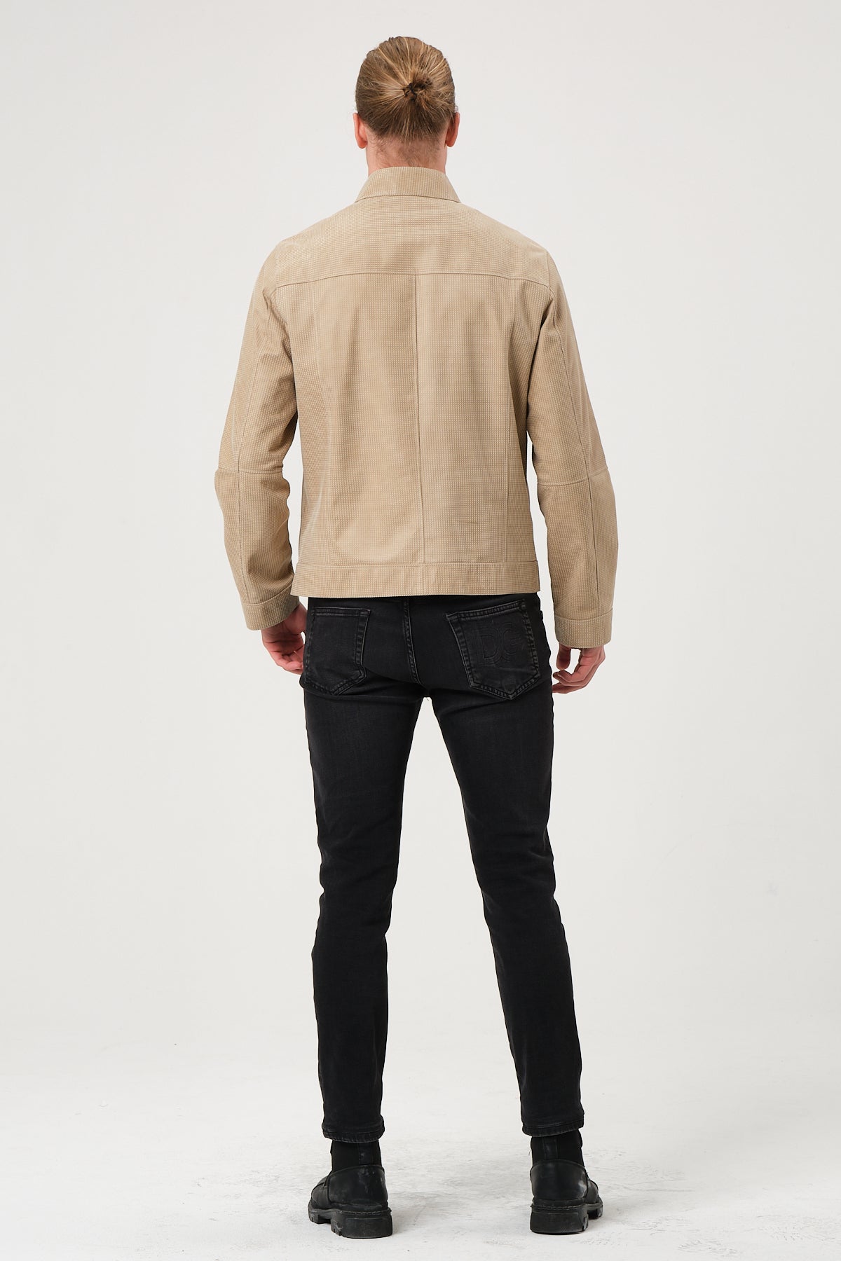Leonardo Reversible Suede Leather Jacket