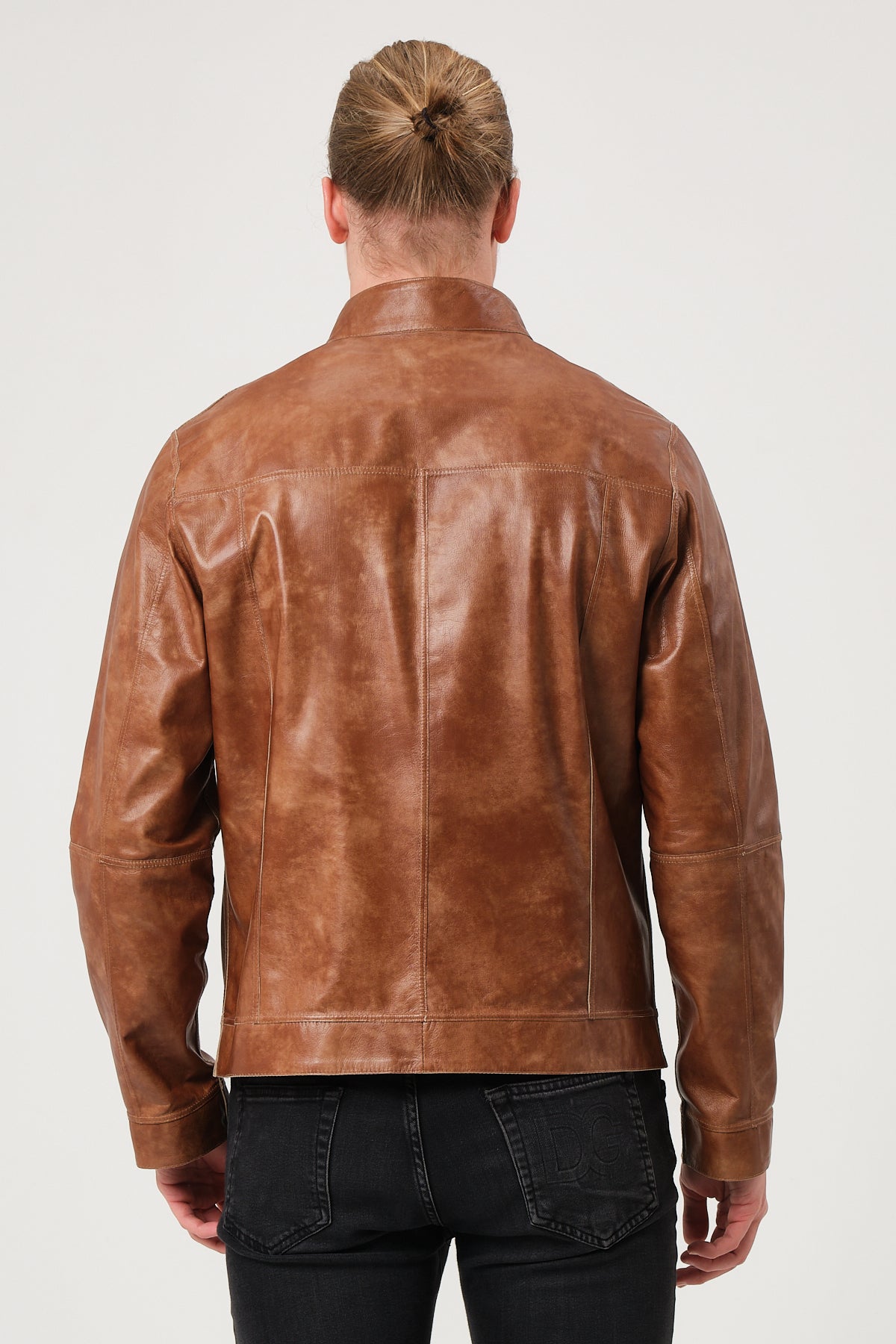Leonardo Reversible Suede Leather Jacket