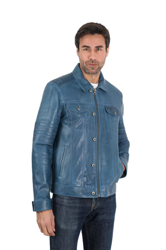 Aurora Lambskin Leather Jacket