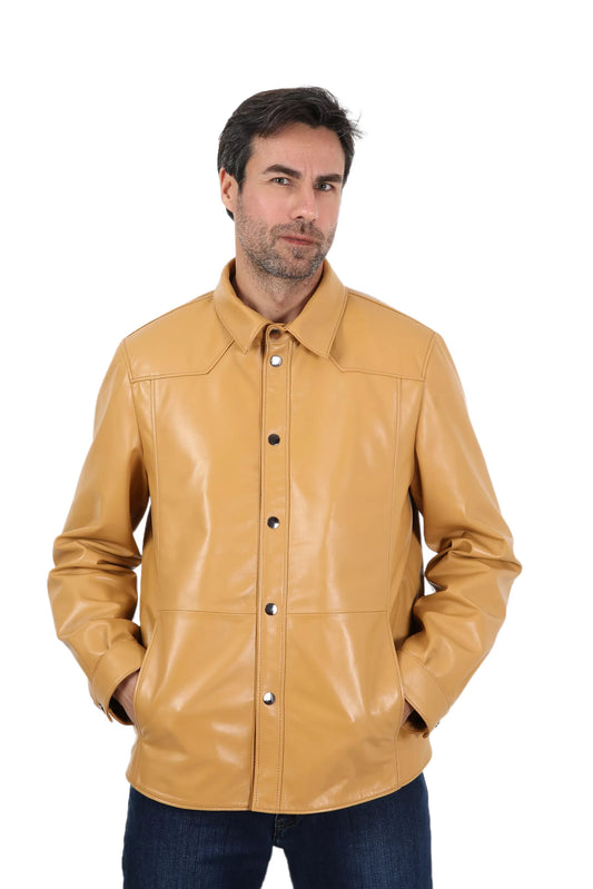 Mench Lambskin Leather Jacket