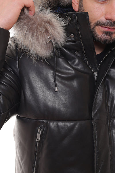 Moira Leather Coat