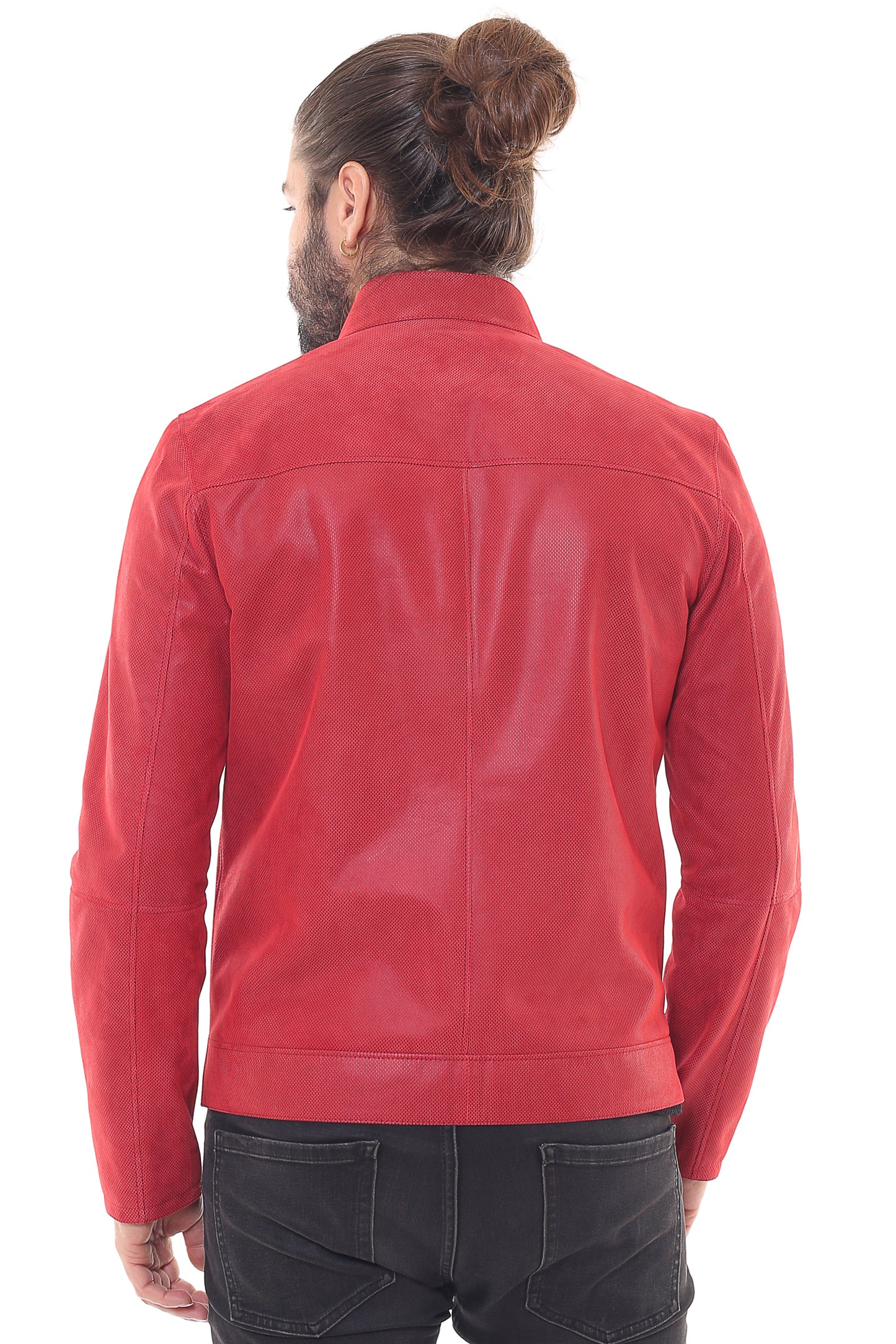 Electra Reversible Suede Leather Jacket