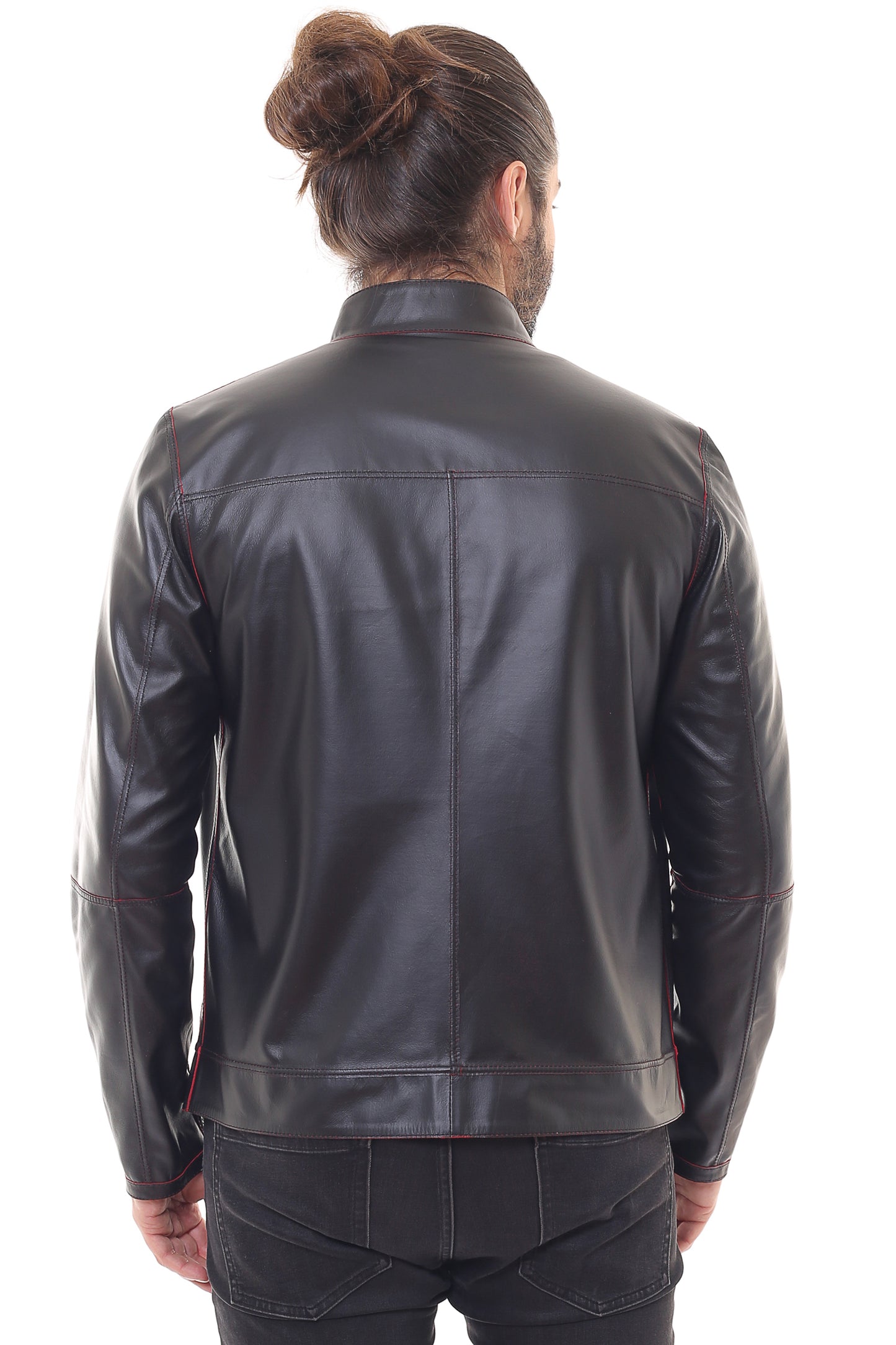 Electra Reversible Suede Leather Jacket