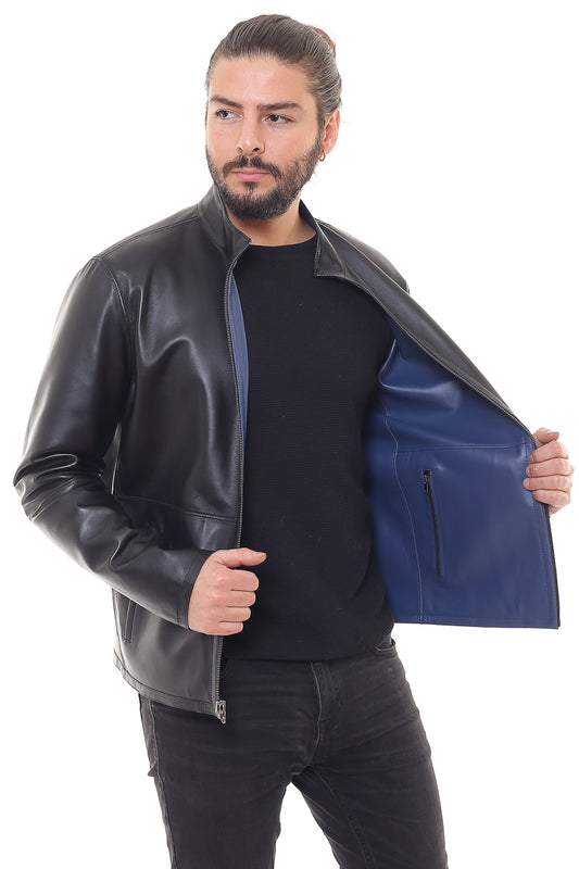 Steven Reversible Leather Jacket