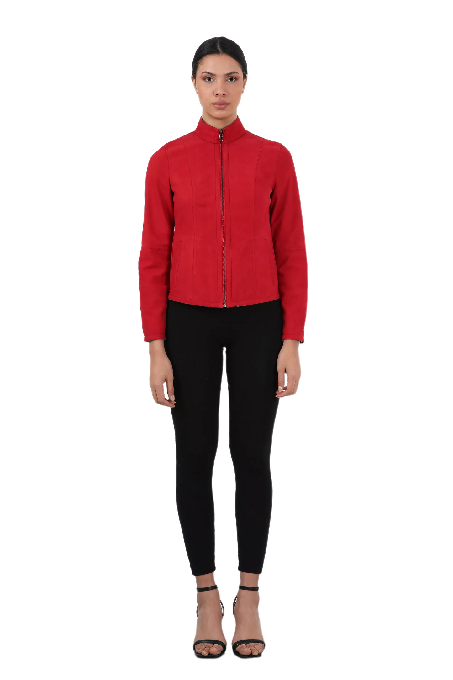 Abendrot Reversible Suede Leather Jacket